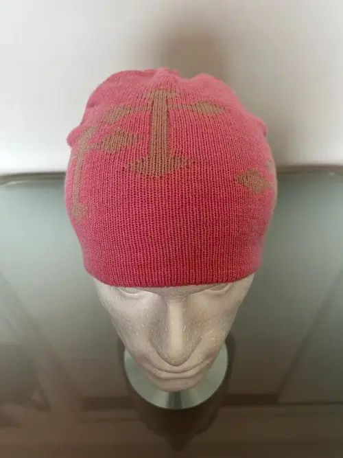Other Gothic Cross Beanie (bubble gum pink) Size ONE SIZE - 3 Thumbnail
