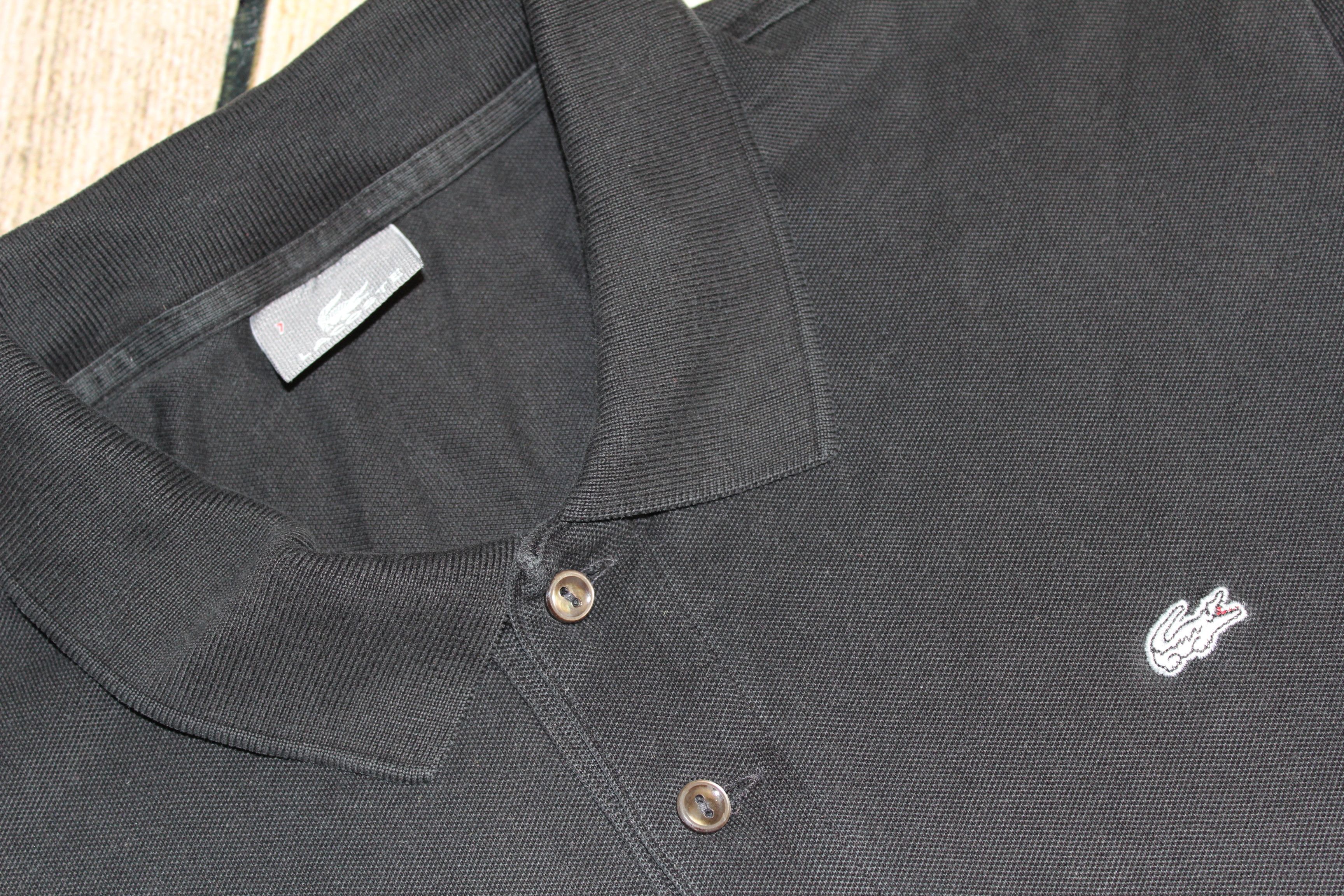 Lacoste LACOSTE Short Sleeve Black Polo Shirt Size US XL / EU 56 / 4 - 7 Thumbnail