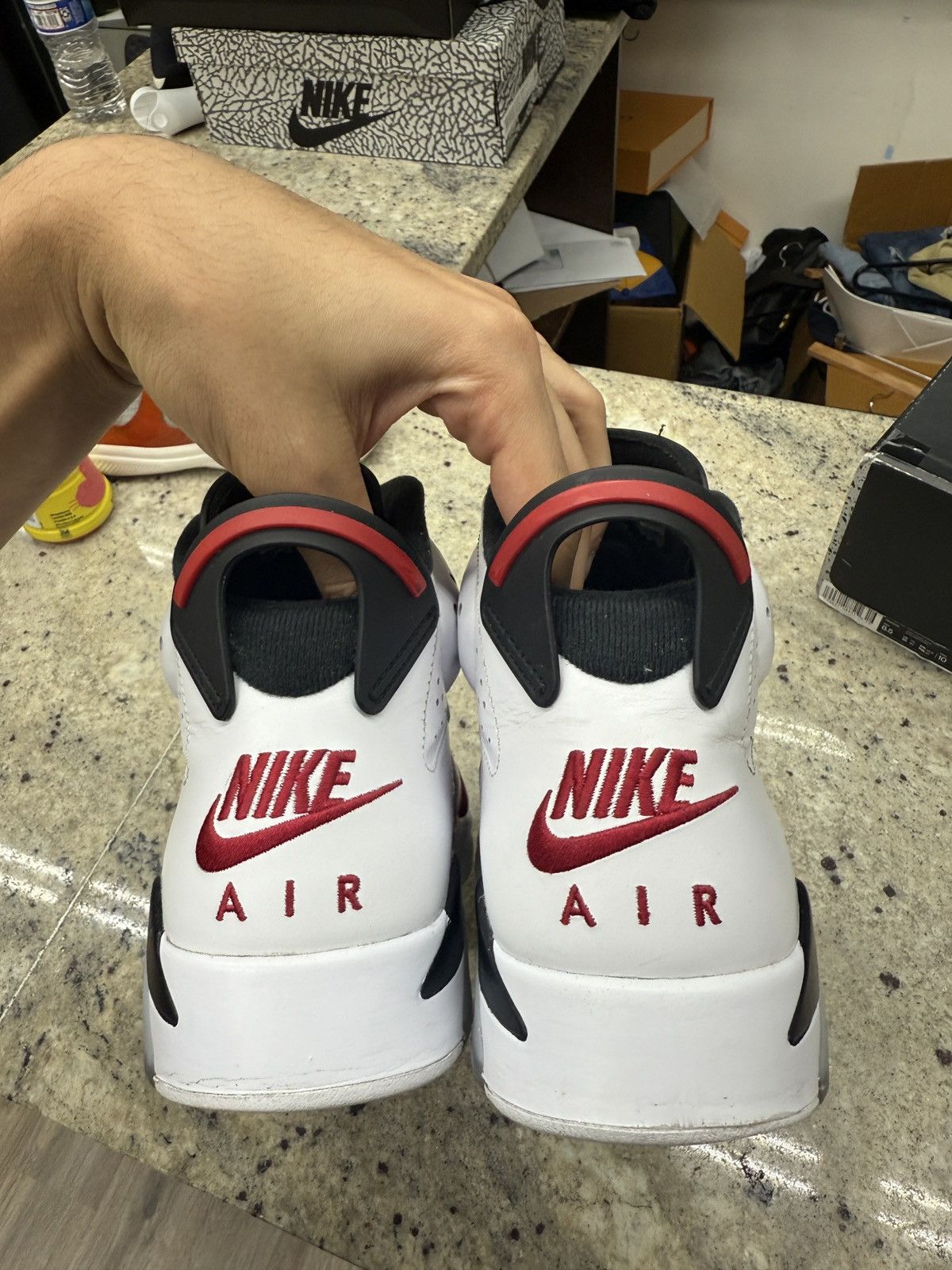 Jordan Brand Jordan 6 retro Carmines Size US 8.5 / EU 41-42 - 4 Thumbnail
