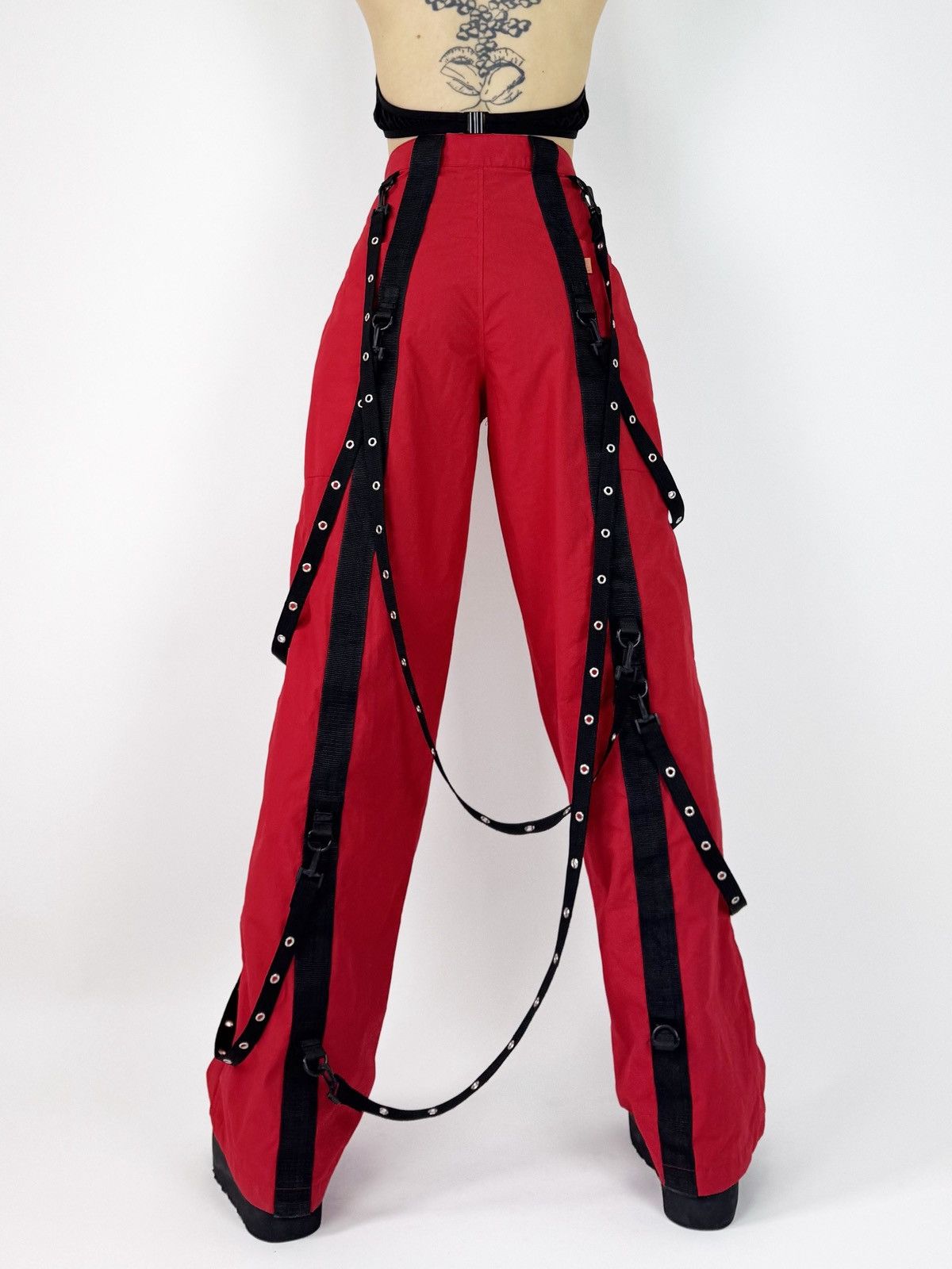 Mercy × Tripp NYC Tripp nyc style gothic punk Mercy pants with straps Size 30" / US 8 / IT 44 - 4 Thumbnail