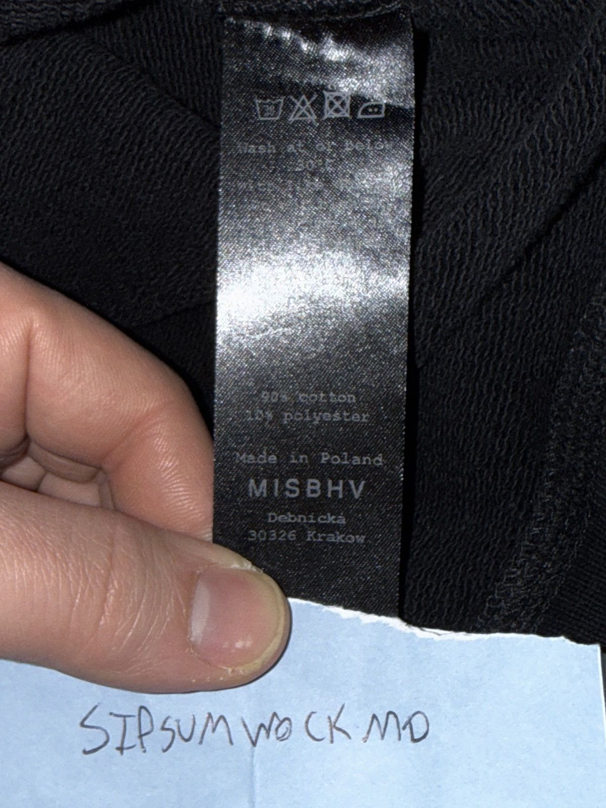 Misbhv MISBHV AUTUMN WINTER 18 LOGO HOODIE Size US M / EU 48-50 / 2 - 3 Thumbnail