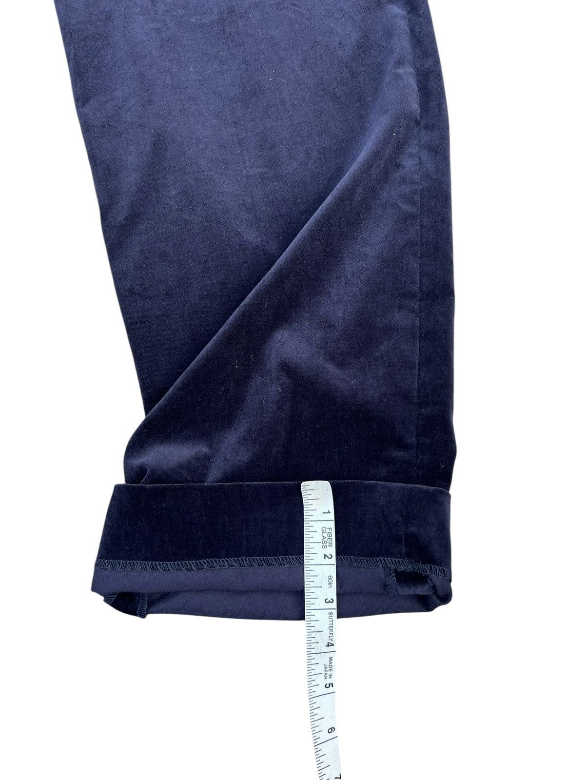 45rpm 45rpm Velvet Navy Blue Stretchable Waist Trouser Pant Size 3 Size US 30 / EU 46 - 11 Thumbnail