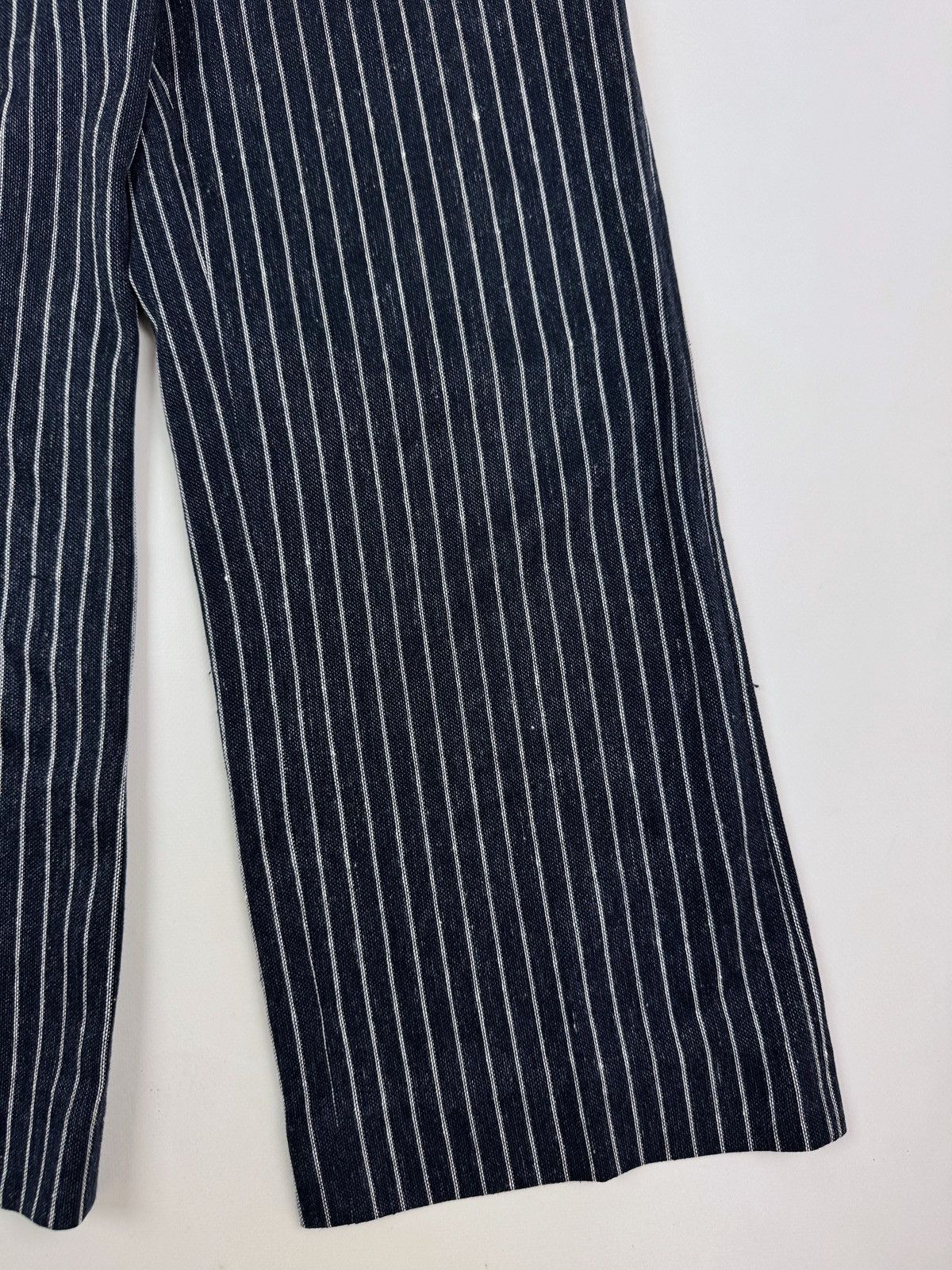 Circolo 1901 Circolo 1901 Luxury Striped Wide Leg Women’s Trousers Pants Size 27" / US 4 / IT 40 - 3 Thumbnail