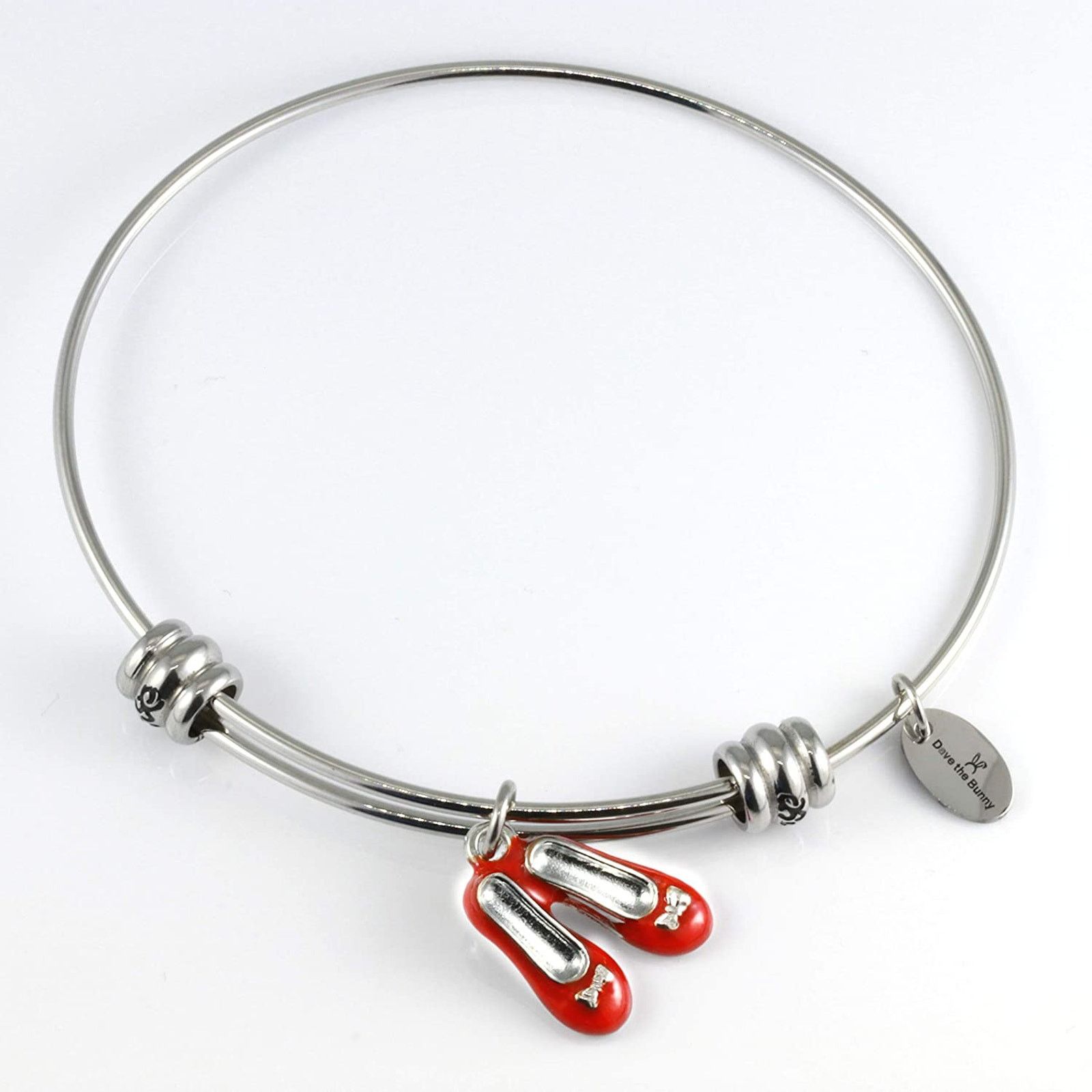 & Other Stories Wizard of Oz | Ruby Slippers Jewelry Bracelet Bangle Size ONE SIZE - 8 Thumbnail