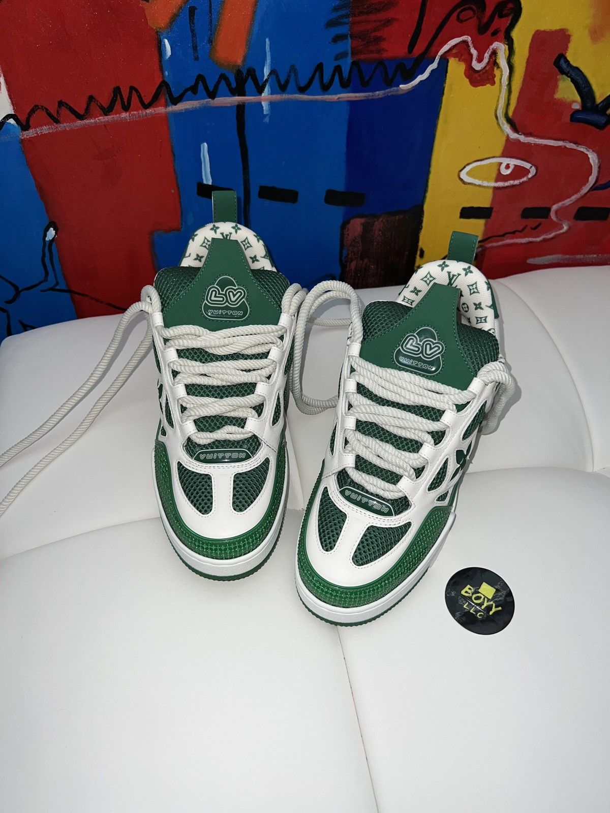 Louis Vuitton Louis Vuitton skate trainers LV7 Size US 9 / EU 42 - 8 Thumbnail
