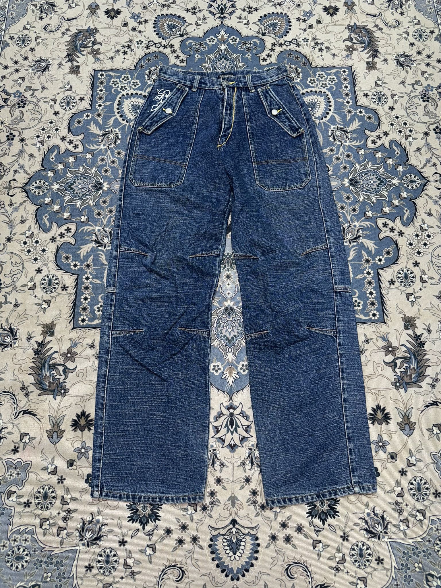If Six Was Nine × Japanese Brand Vintage Amore Puro Baggy Loose Fit Jeans Size US 28 / EU 44 - 1 Thumbnail