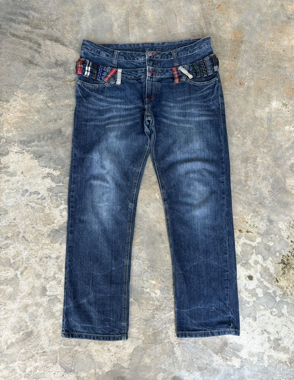 Hysteric Glamour × If Six Was Nine × Japanese Brand Y2k Double Waist Ifwixwasnine Punk Style Jeans Size US 36 / EU 52 - 1 Thumbnail