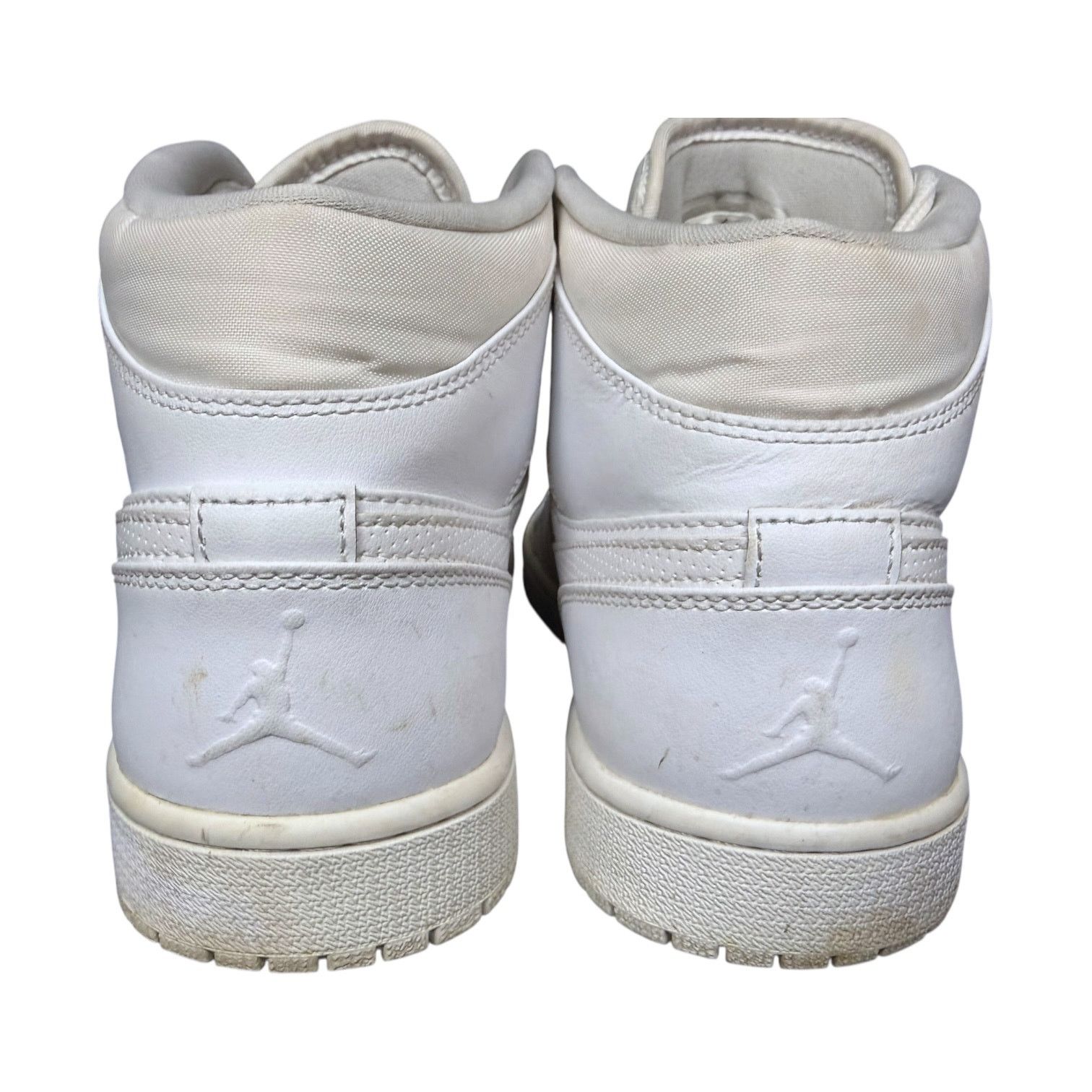 Nike Air Jordan 1 Mid Triple White Sneakers Shoes 12 Nike 2016 Size US 12 / EU 45 - 6 Thumbnail