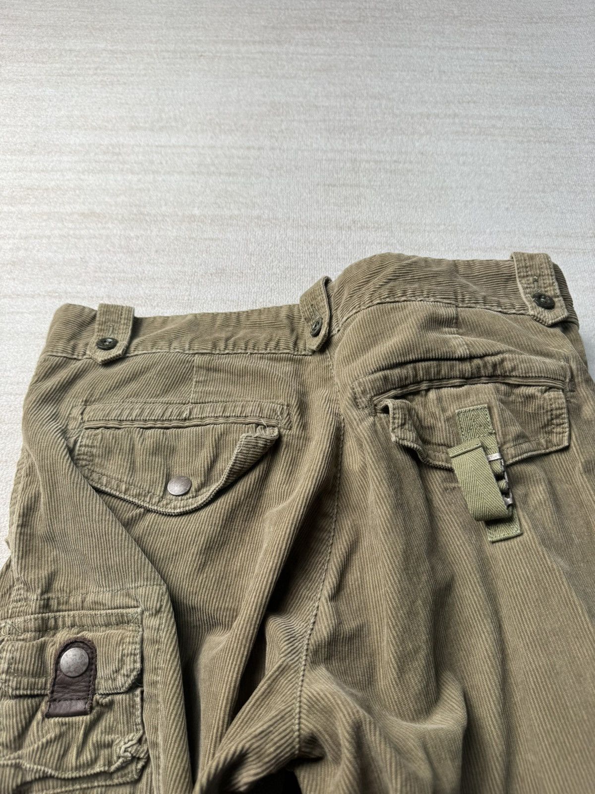 Polo Ralph Lauren Corduroy Cargo Trouser Utility Pants 32x30 Size US 32 / EU 48 - 9 Thumbnail