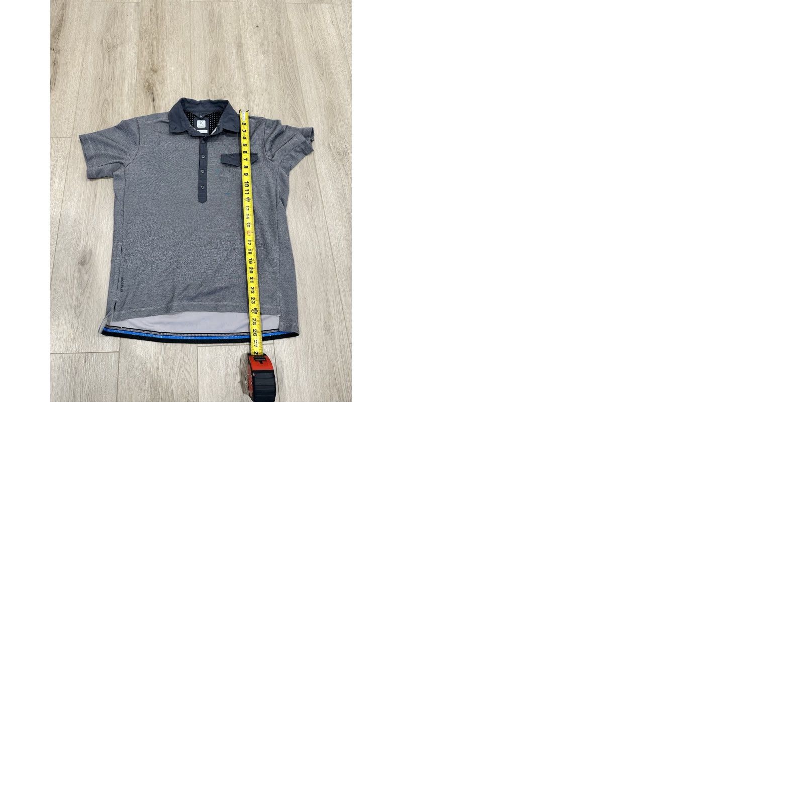 Vintage Kitsbow Polo Shirt Jersey L Merino Wool Cycling Commuter Gravel Fondo Ico Shirt Mens L Gray Polo Breathable Quick Dry Pockets Size US L / EU 52-54 / 3 - 9 Thumbnail
