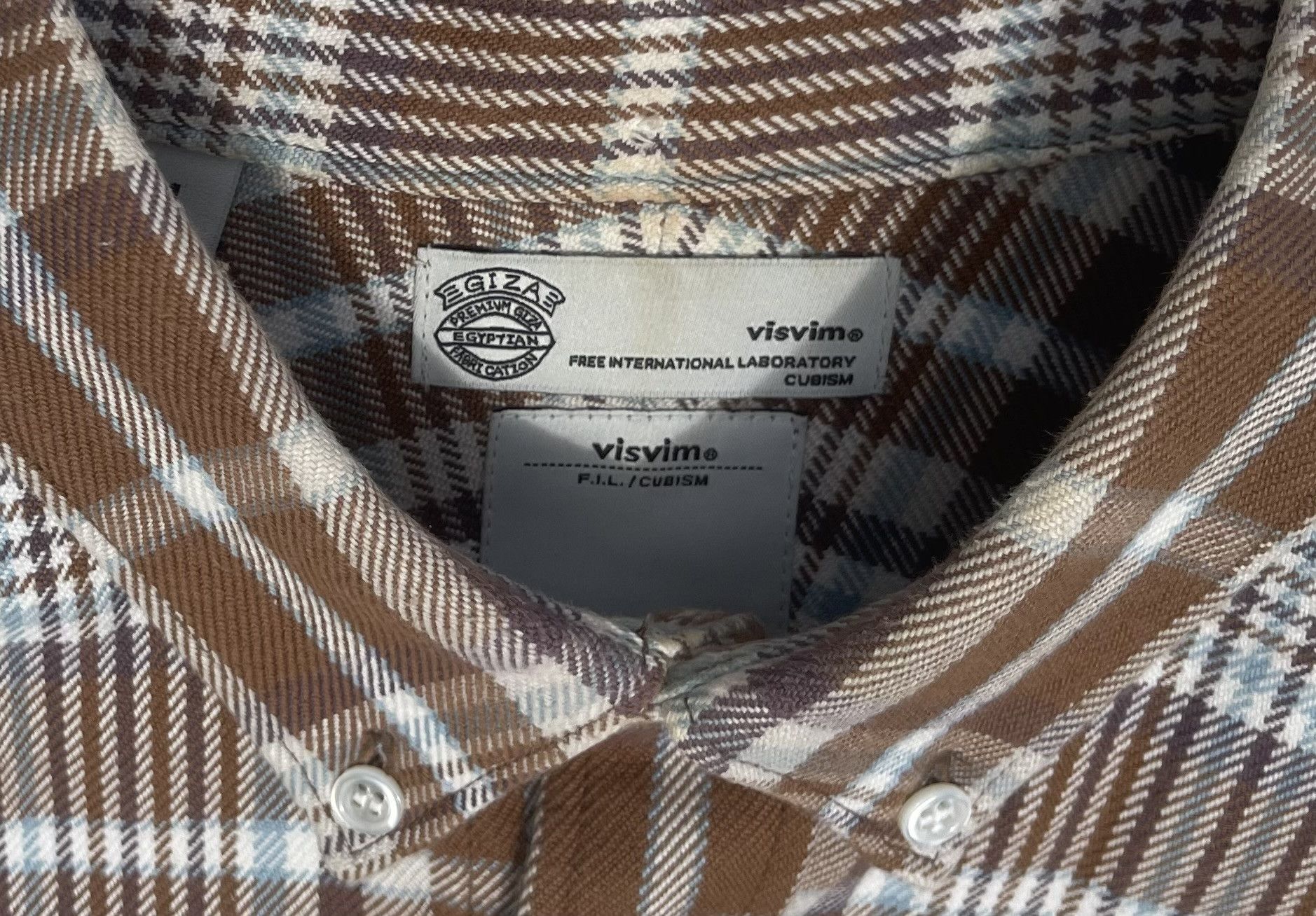 Visvim Visvim Juneau Weld Check L/S (Giza) FW13 Size 1 Size US S / EU 44-46 / 1 - 6 Thumbnail