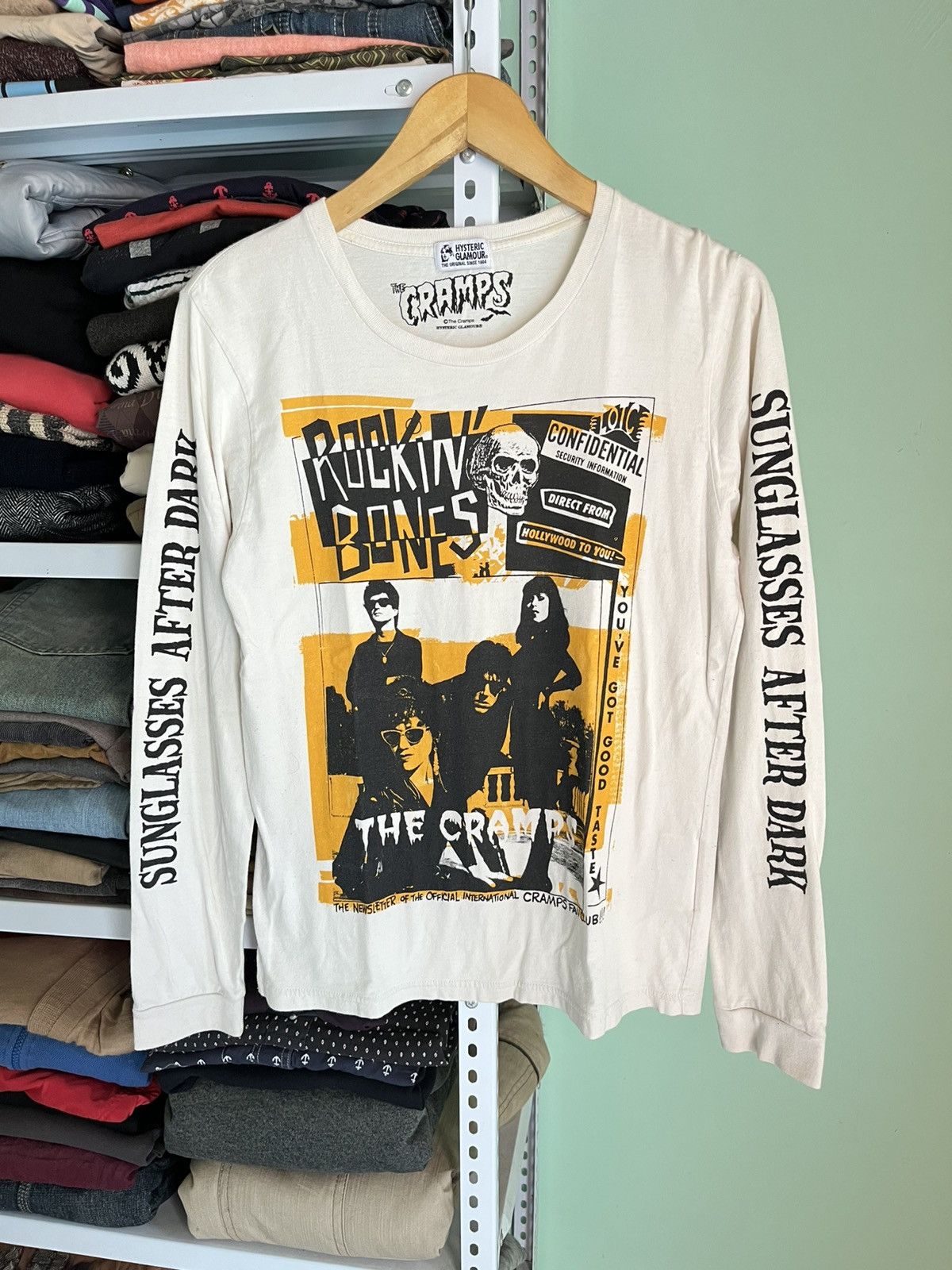 Hysteric Glamour 🖤 The Cramps X Hysteric Glamour 🖤 Longsleeve Size US S / EU 44-46 / 1 - 1 Thumbnail