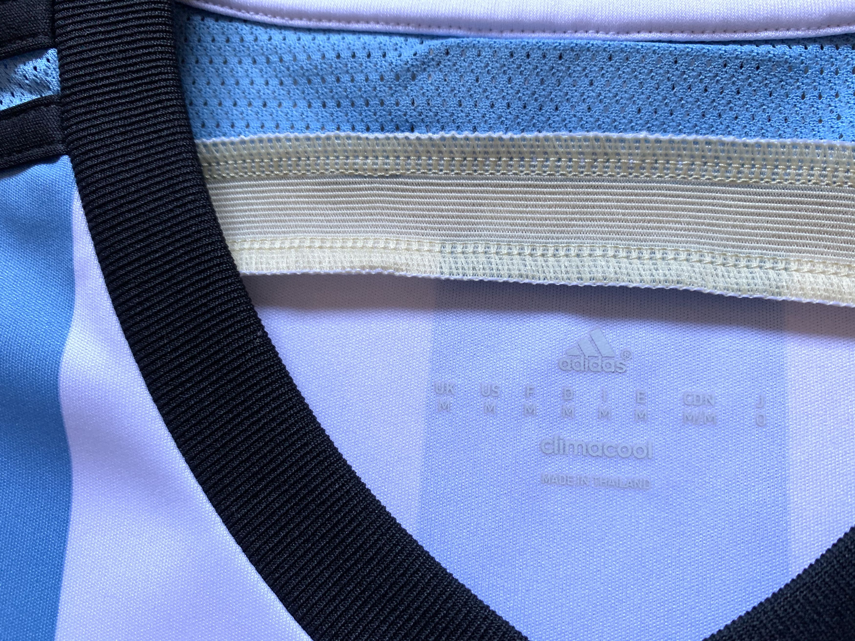 Adidas × Vintage Vintage Adidas Argentina Football Shirt 2013 Size US M / EU 48-50 / 2 - 7 Thumbnail