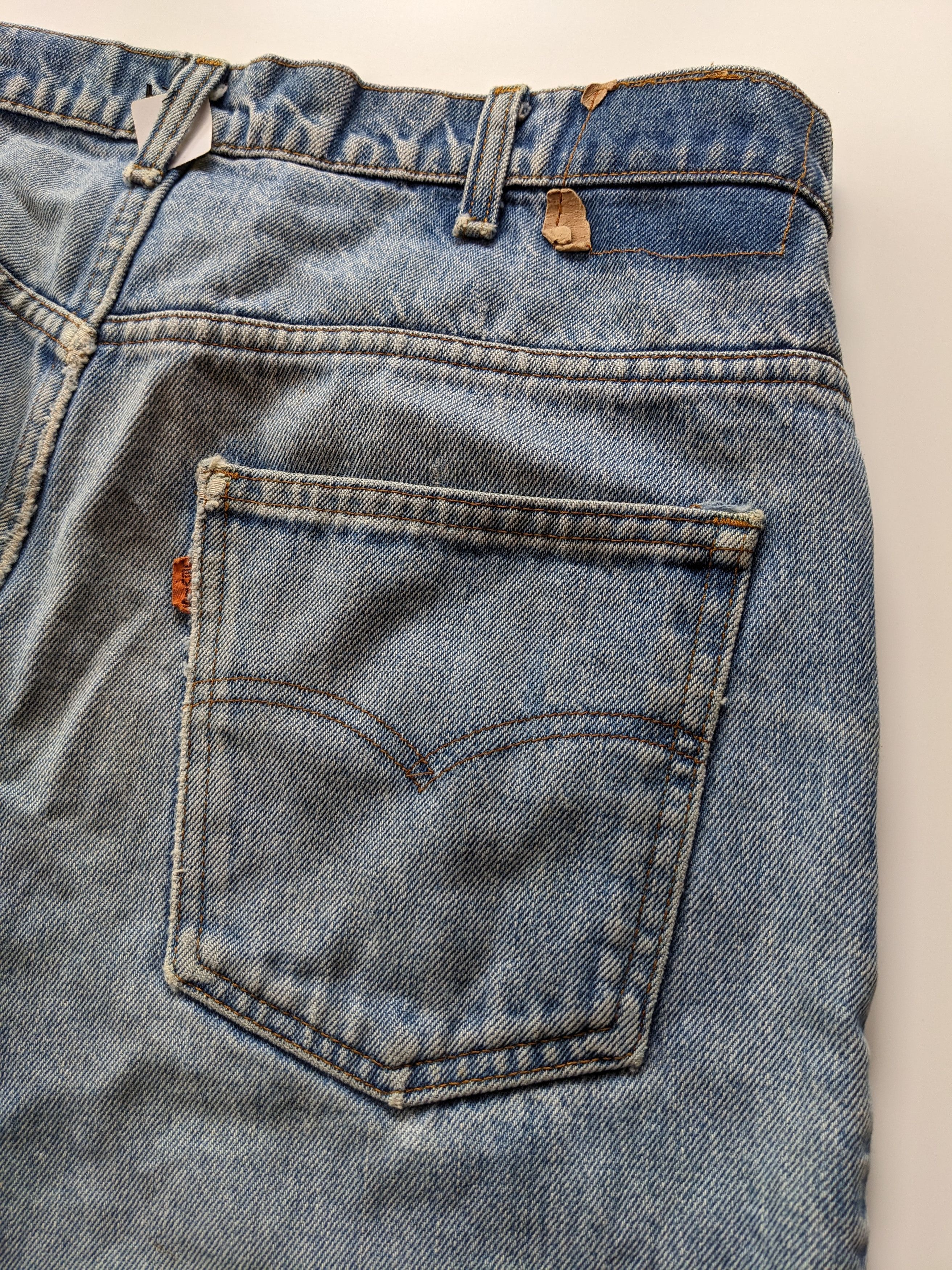 Levi's × Levi's Vintage Clothing Vintage 80s Levi's oren tag Big E shortpant jort Size US 35 - 2 Thumbnail