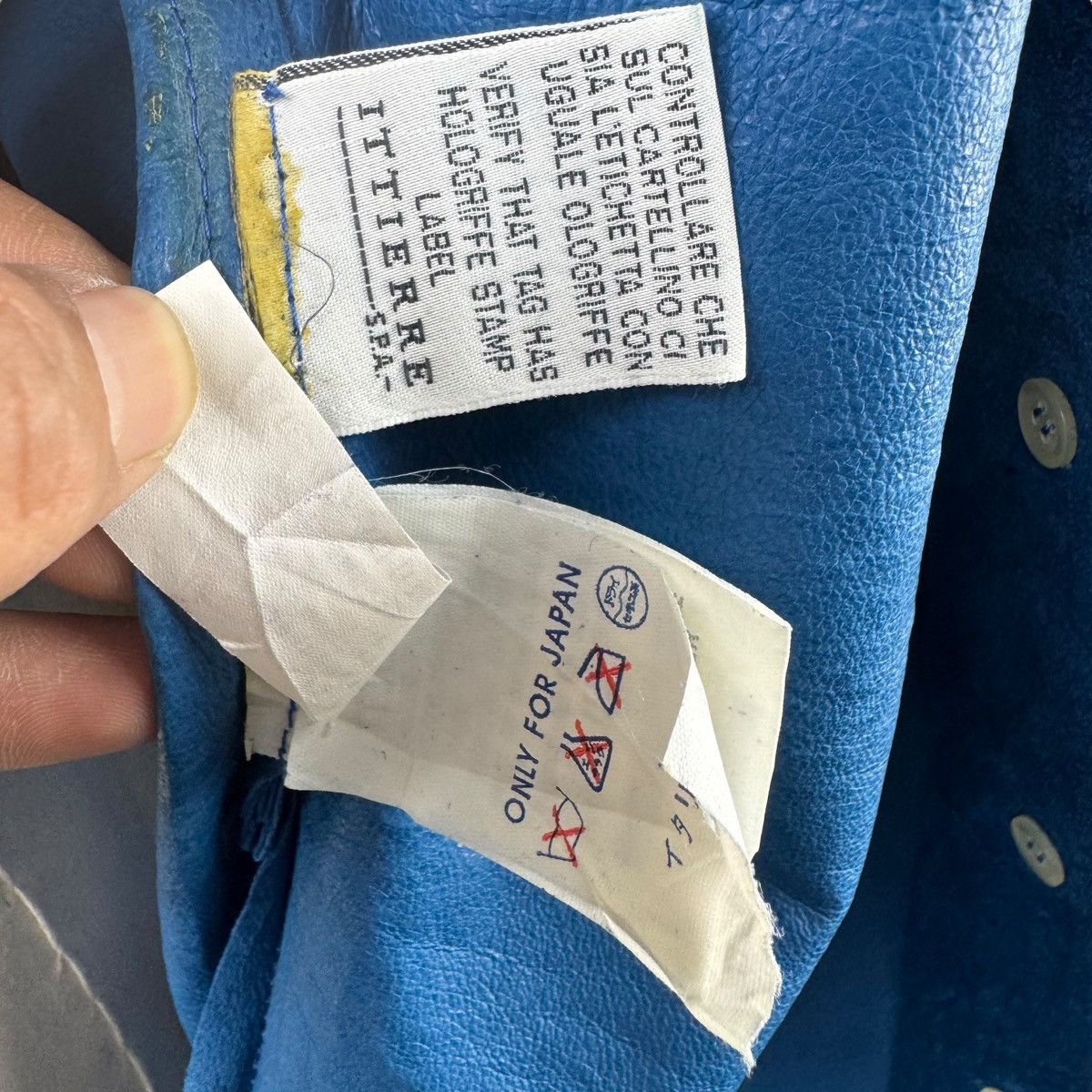 Dolce & Gabbana Vintage Dolce & Gabbana Leather Shirt Button Down Size XS / US 0-2 / IT 36-38 - 11 Thumbnail