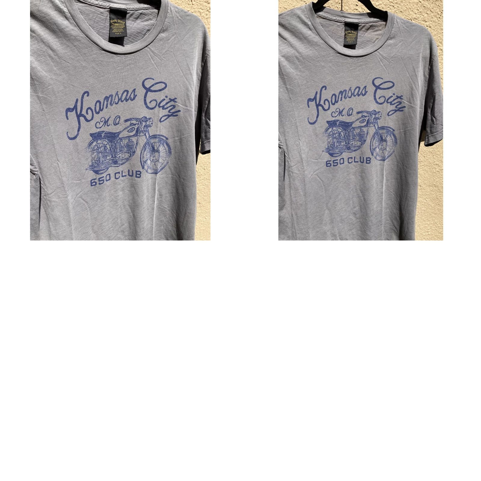 Lucky Brand Lucky Brand Kansas City Motorcycles T-Shirt S Gray Men’s USA Shirt Short Sleeve Crew Neck Vintage? Size US S / EU 44-46 / 1 - 8 Thumbnail