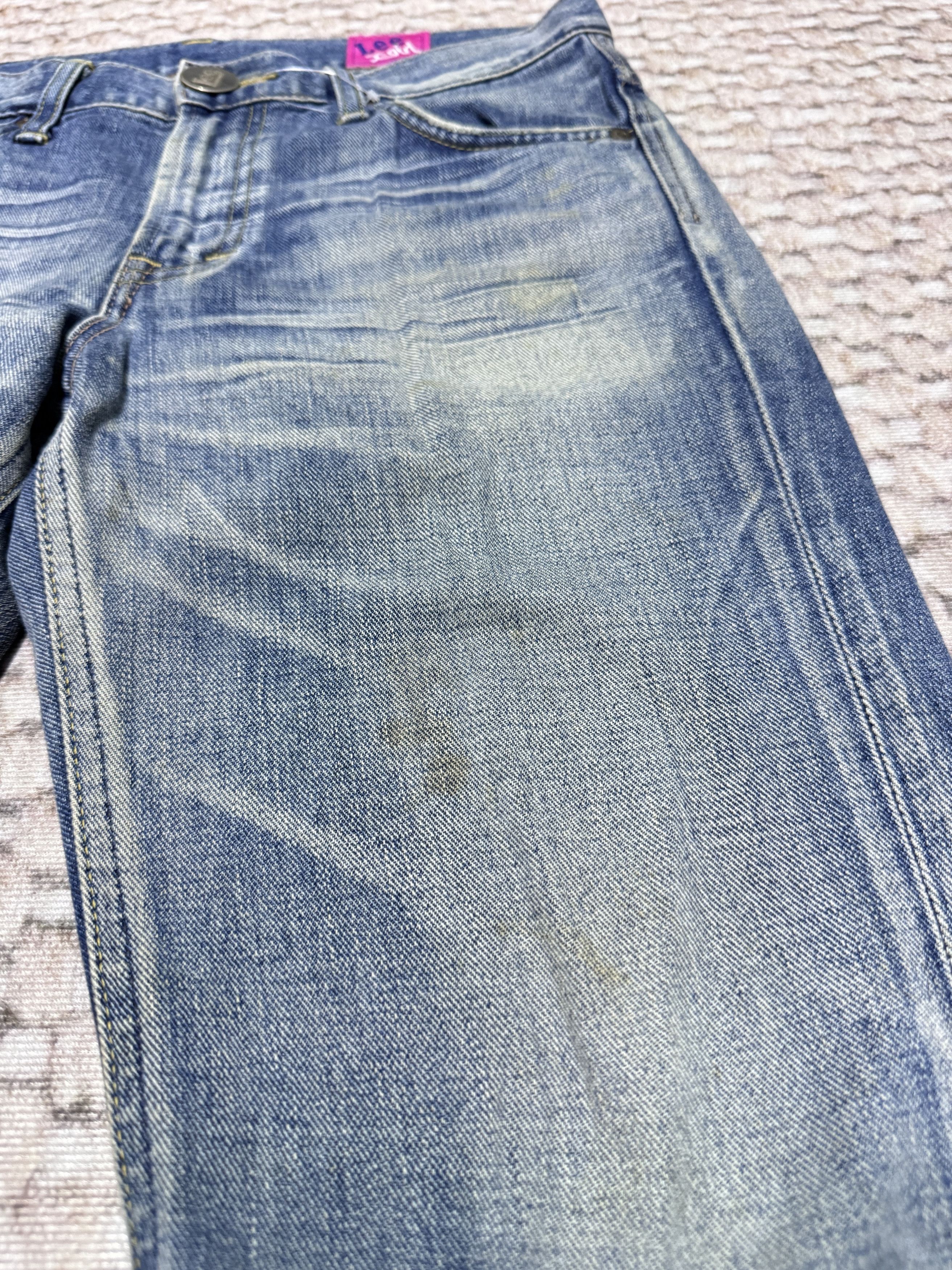Lee X-girl Lee Riders Denim Jeans Size 31" - 6 Thumbnail