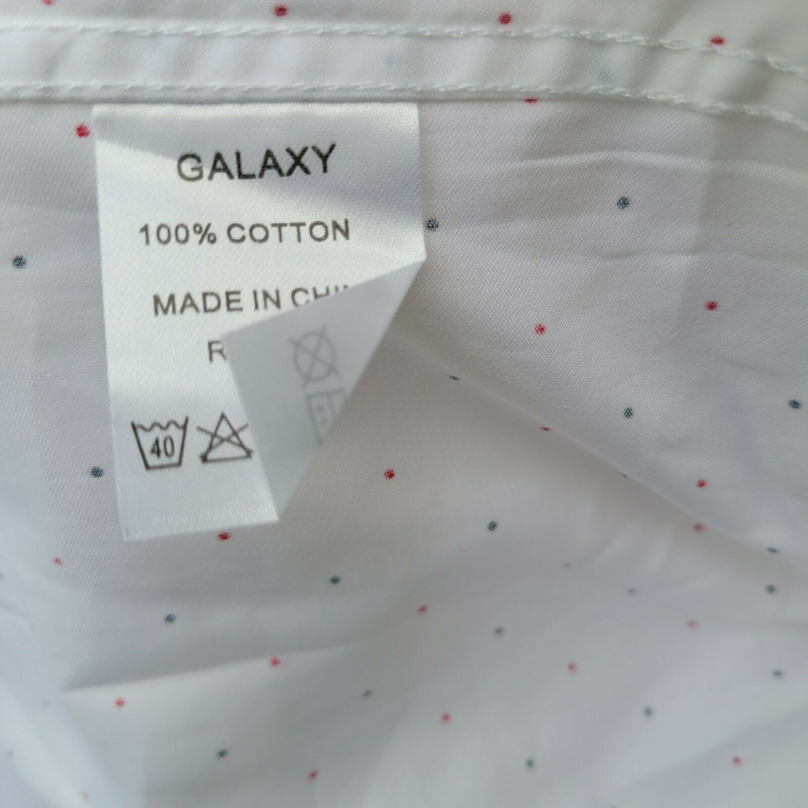 Other Men's Galaxy Premium Slim Fit Long Sleeve Shirt. XXL Size US XXL / EU 58 / 5 - 8 Thumbnail