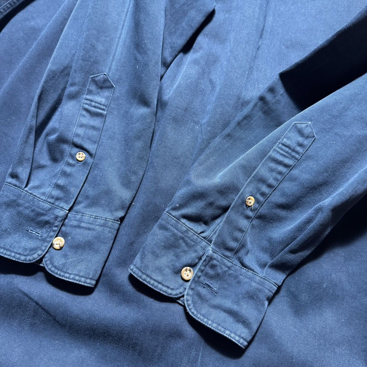 Yves Saint Laurent 90s saint laurent overshot button ups with big logo Size US XL / EU 56 / 4 - 9 Thumbnail