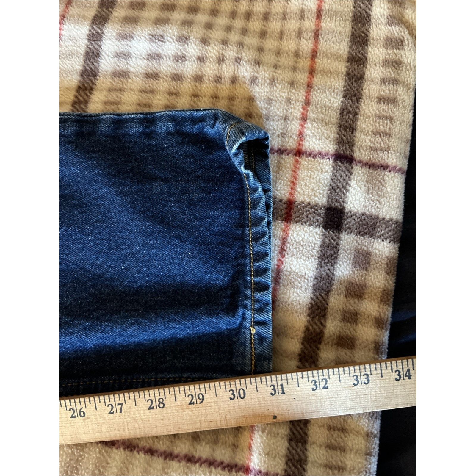 Levi's Vtg Levis 501xx Jeans Blue Denim Button Med Wash Mens 32x31 Size US 32 / EU 48 - 9 Thumbnail