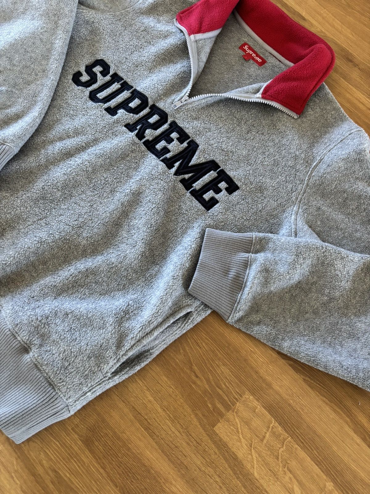 Supreme Supreme New York 2011 Polartec half zip Size US L / EU 52-54 / 3 - 6 Thumbnail