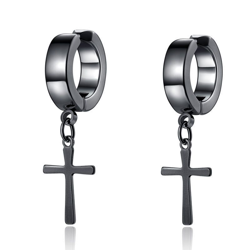 Jewelry Crazy Earrings One Pairs Chrome Jewelry Size ONE SIZE - 5 Thumbnail