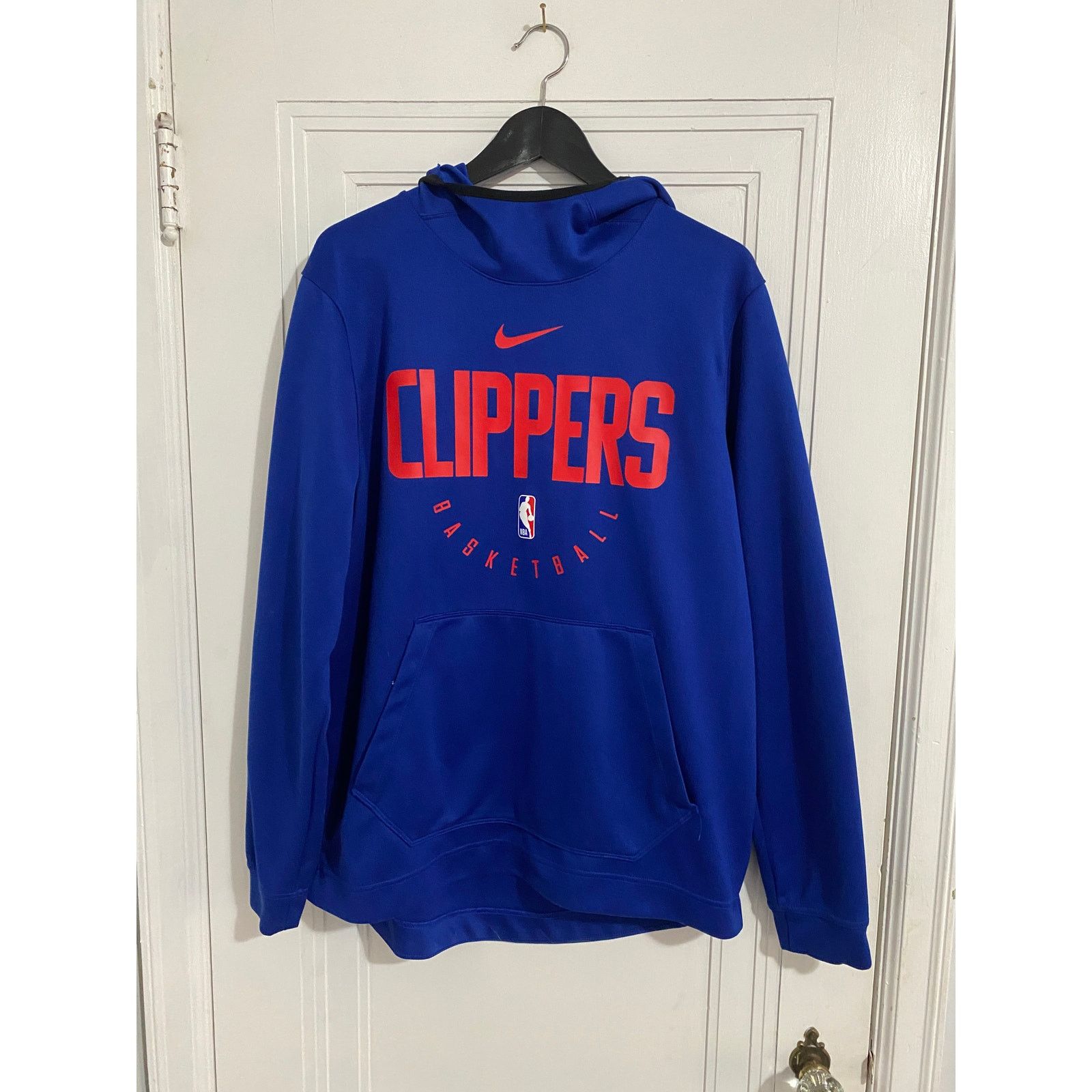 Nike LA Clippers Nike Dri-Fit Hoodie Size Large Size US L / EU 52-54 / 3 - 1 Thumbnail