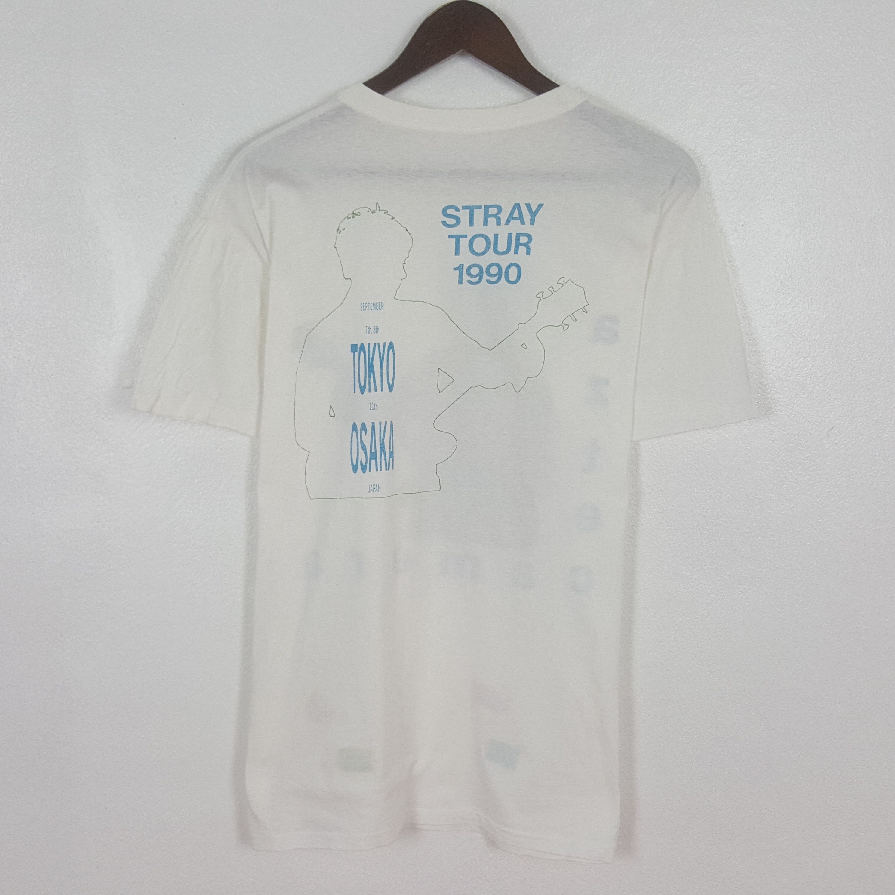 Band Tees Vintage Aztec Camera Stray Tour 1990 Tokyo Tshirt Size US M / EU 48-50 / 2 - 3 Thumbnail