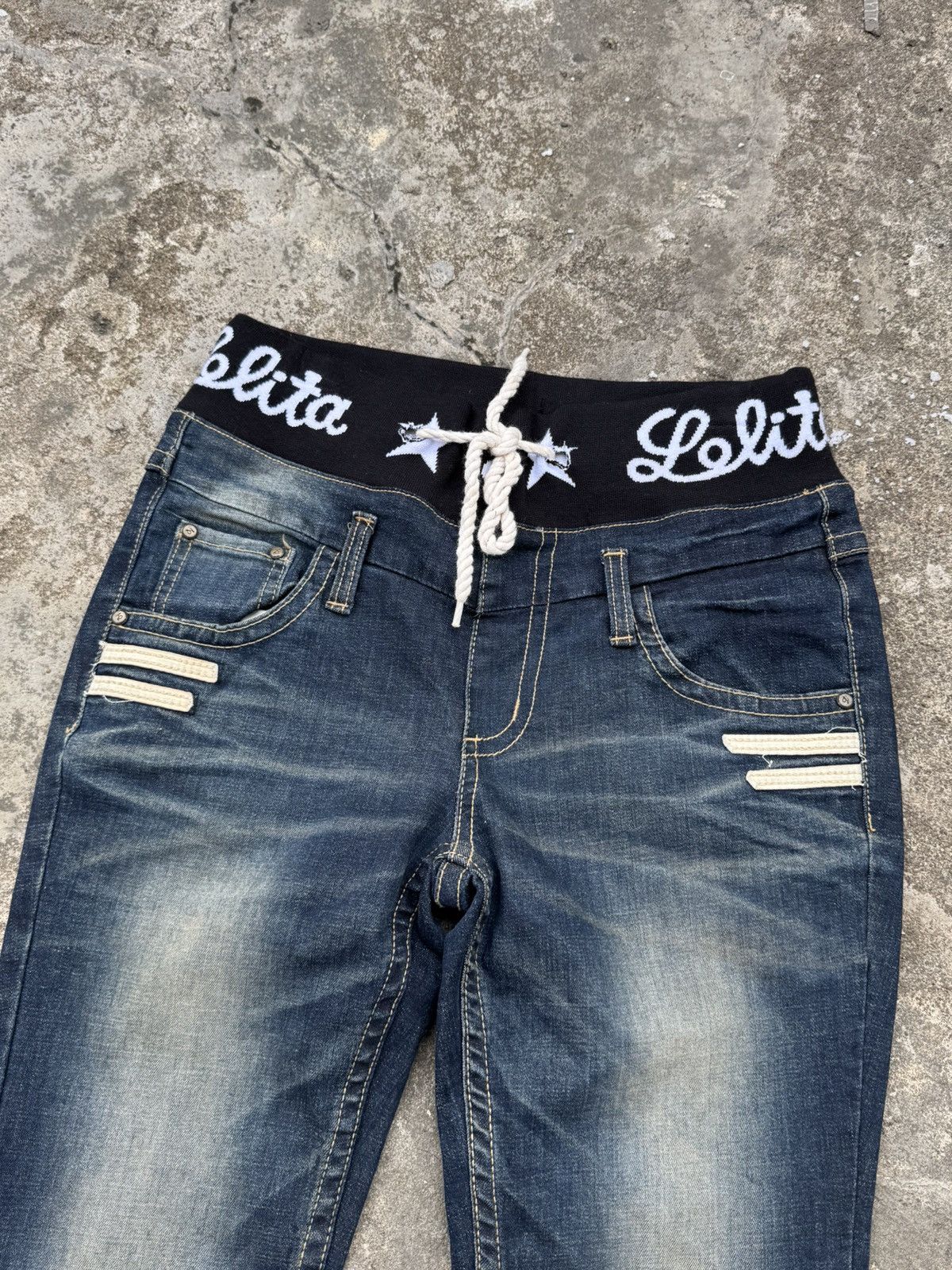 Hysteric Glamour Yoshitomo Nara Lolita Stars Jeans Archived Size US 28 / EU 44 - 4 Thumbnail