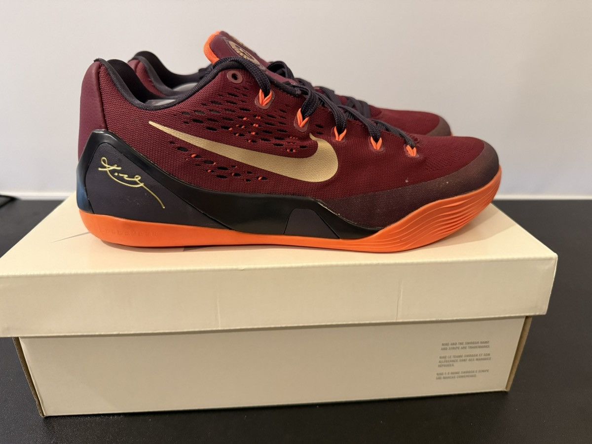 Nike Kobe 9 EM Depp Garnet Size US 10.5 / EU 43-44 - 4 Thumbnail