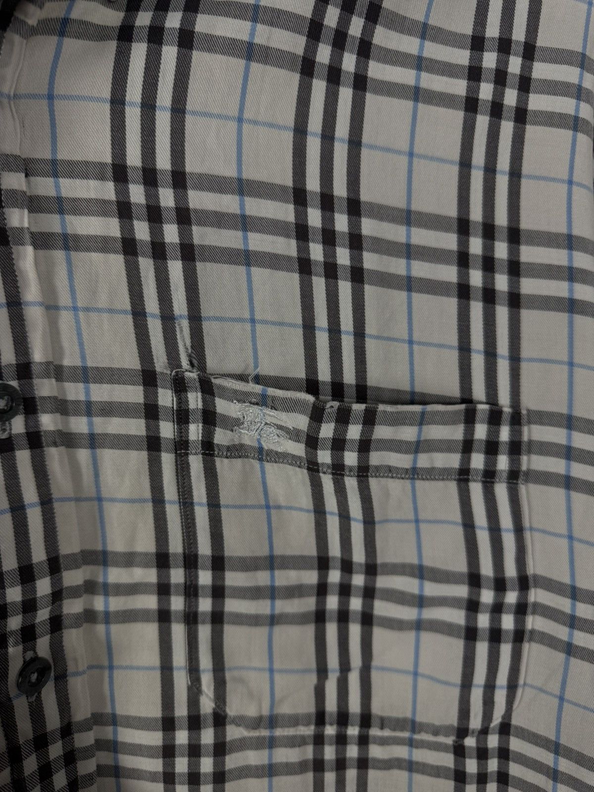 Burberry × Vintage Burberry luxury vintage shirt Size US XL / EU 56 / 4 - 3 Thumbnail