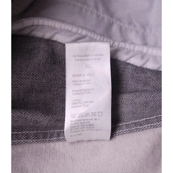Kusikohc KUSIKOHC Exclusive Gray Denim Jacket XL New Size US XL / EU 56 / 4 - 15 Thumbnail