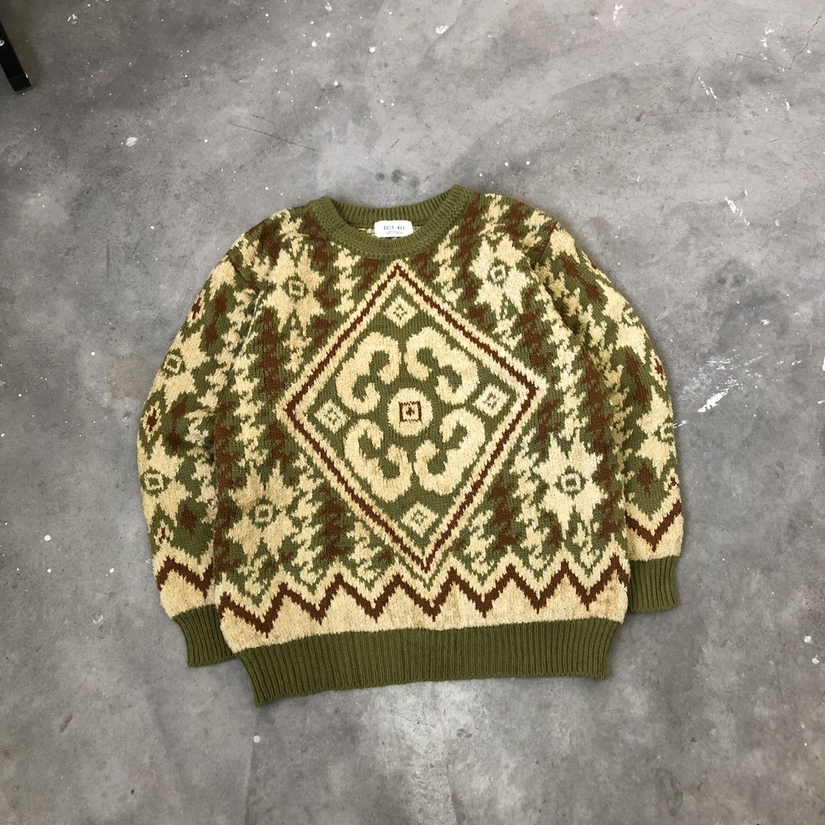 Japanese Brand Wool Knitwear Sweater 🍒
