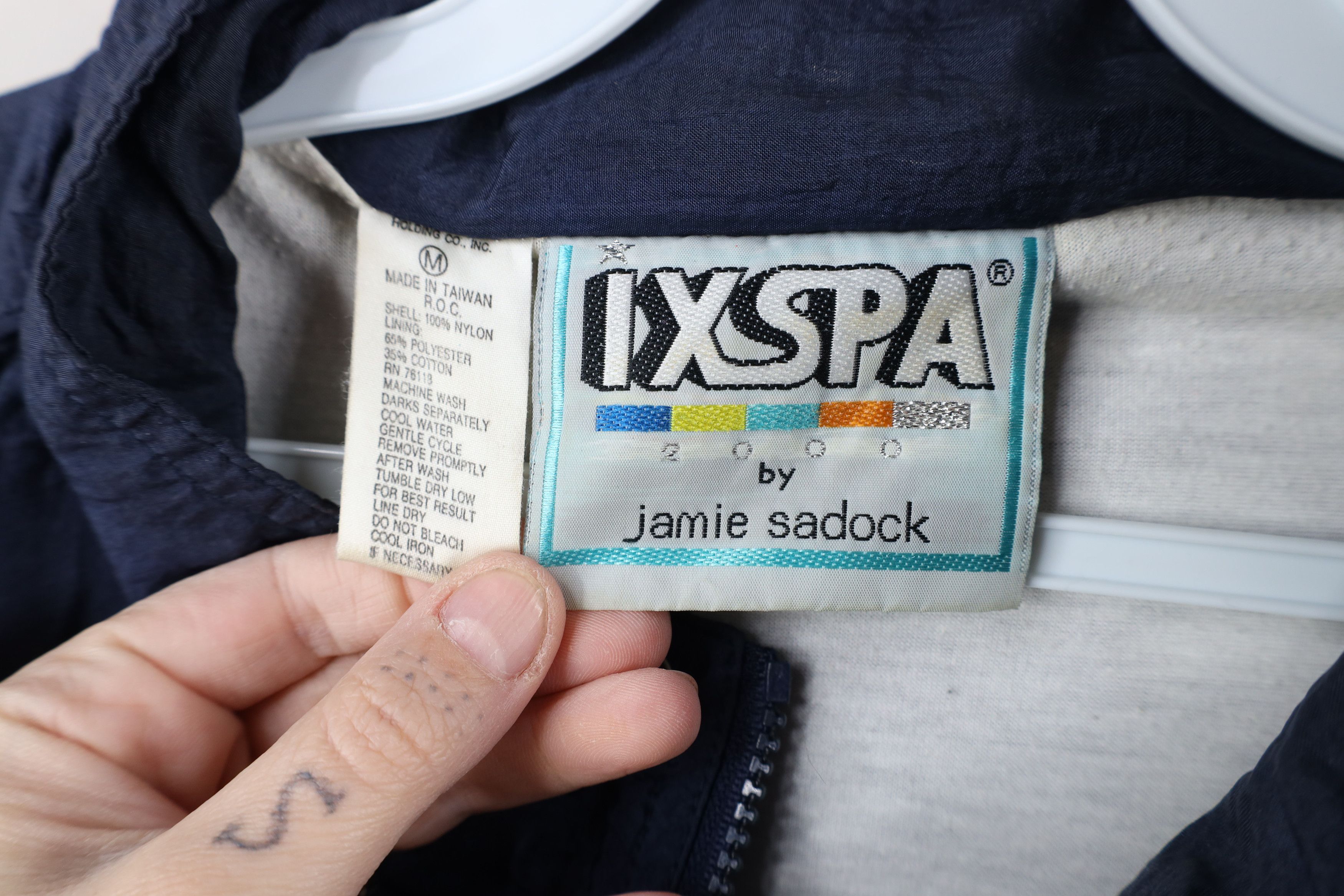 Vintage Vintage 90s Streetwear An American Lined Windbreaker Jacket Size US M / EU 48-50 / 2 - 9 Thumbnail