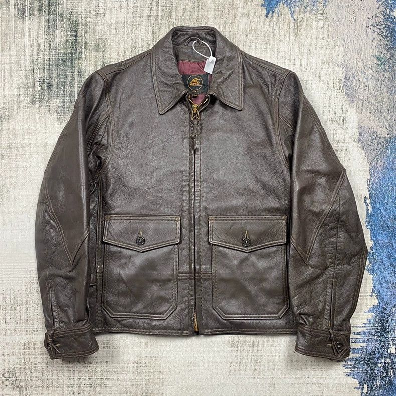 The Real McCoy's LOST WORLDS A2 Flight Leather Jacket-yf Size US M / EU 48-50 / 2 - 1 Thumbnail