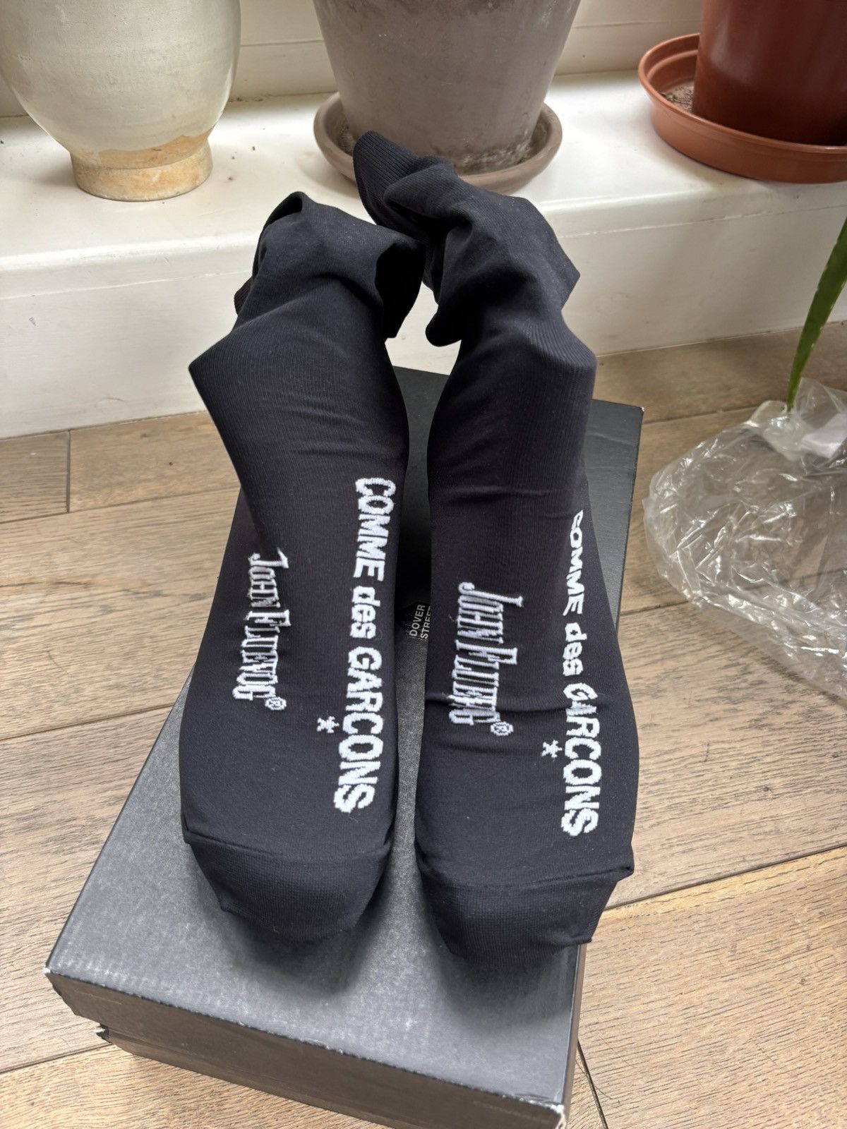 Comme des Garcons × John Fluevog John Fluevog Comme des garçons sock heels size 6.5 Size US 6.5 / IT 36.5 - 2 Thumbnail