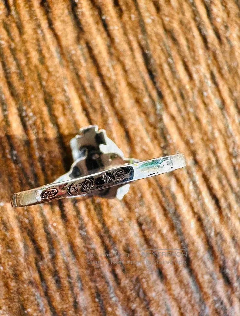 Vivienne Westwood Vivienne Westwood 925 Silver Heart Ring. Size ONE SIZE - 3 Thumbnail