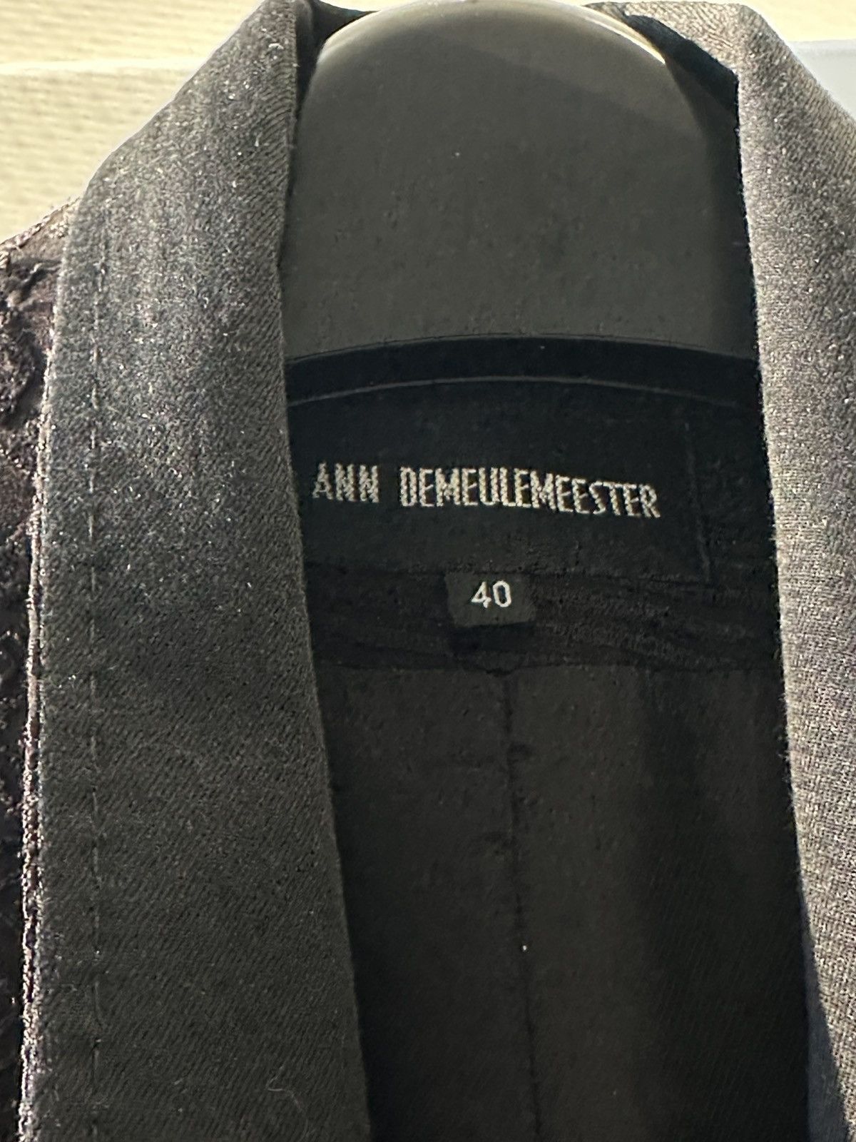 Ann Demeulemeester Ann Demeulemeester double lapel detachable blazer Size US S / EU 44-46 / 1 - 7 Thumbnail