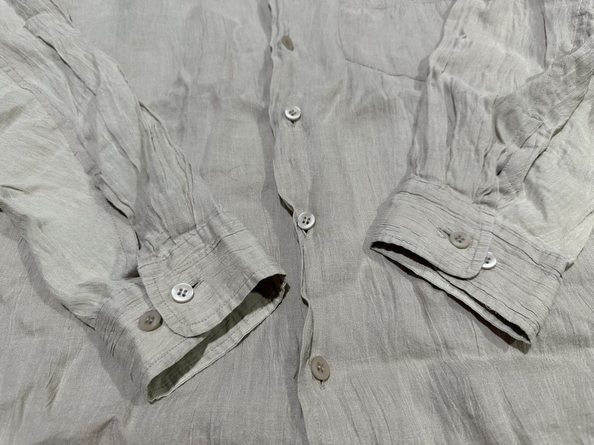 Issey Miyake 🔥Archived Vintage Issey Miyake Men Pleated Shirt Long Sleeve Size US XL / EU 56 / 4 - 7 Thumbnail