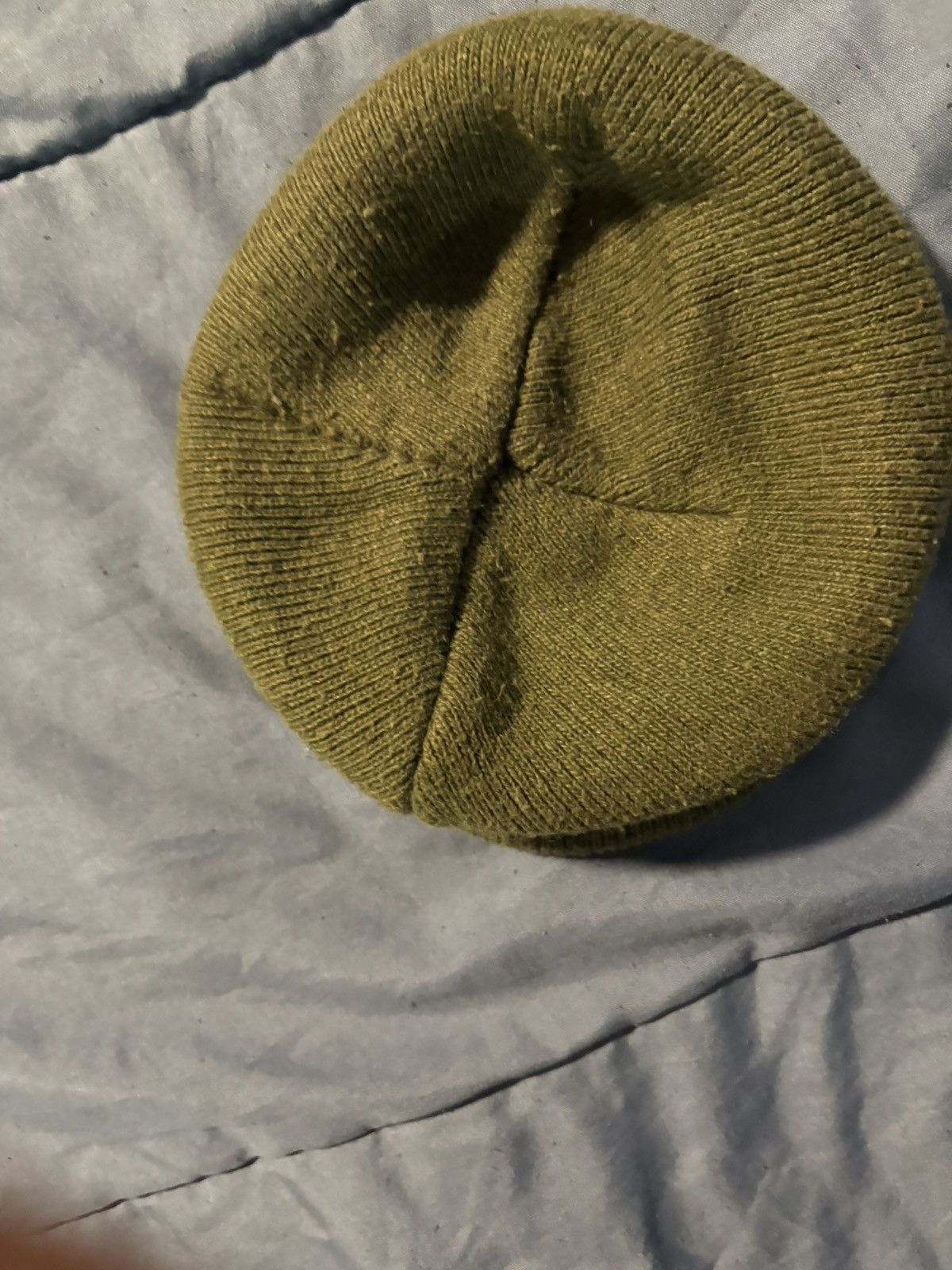 Other Olive Knit Beanie Stretch Hat Unisex Outdoor Ski Snowboard Size ONE SIZE - 2 Thumbnail
