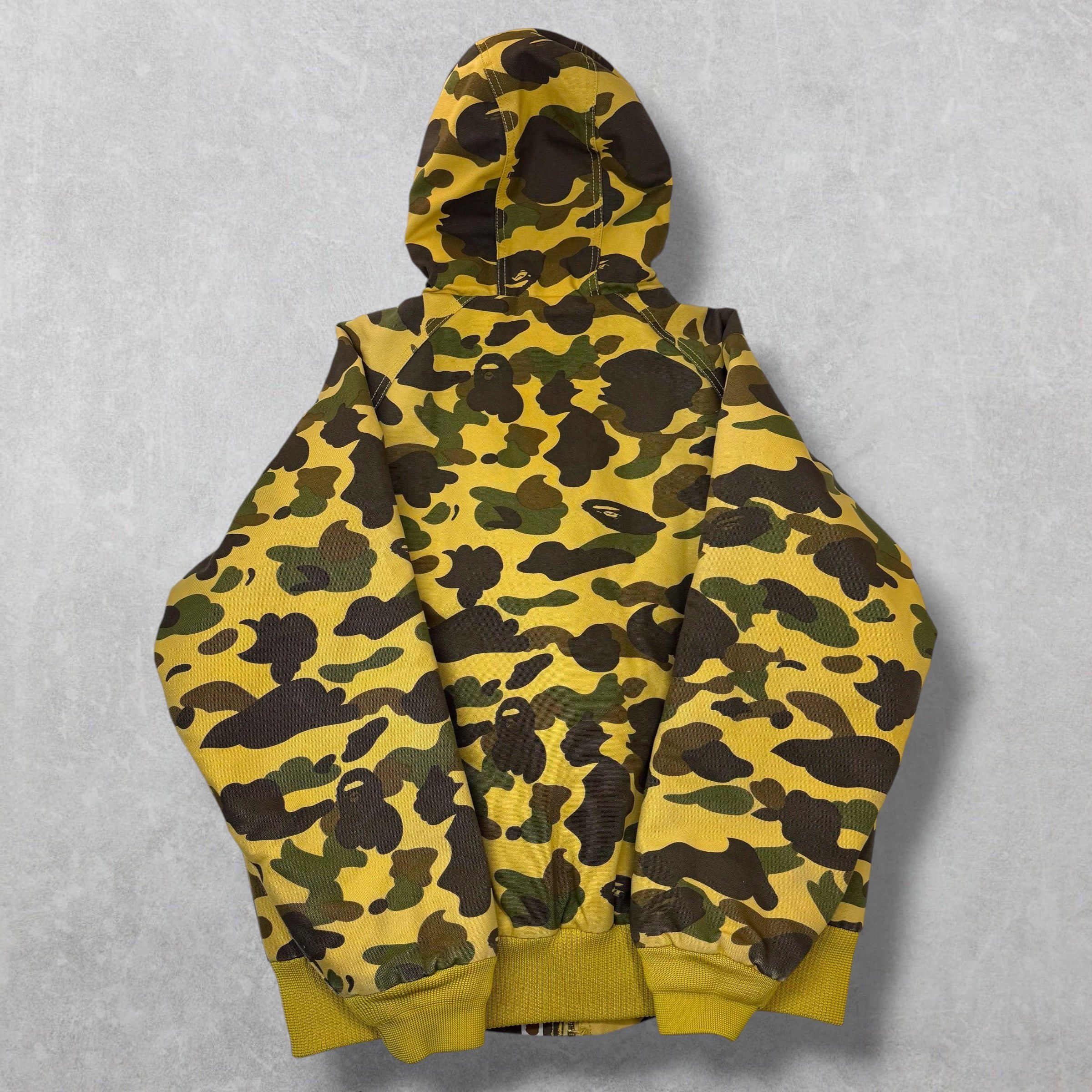 Bape × Carhartt Bape x Carhartt 1st Yellow Camo Jacket L Size US L / EU 52-54 / 3 - 3 Thumbnail