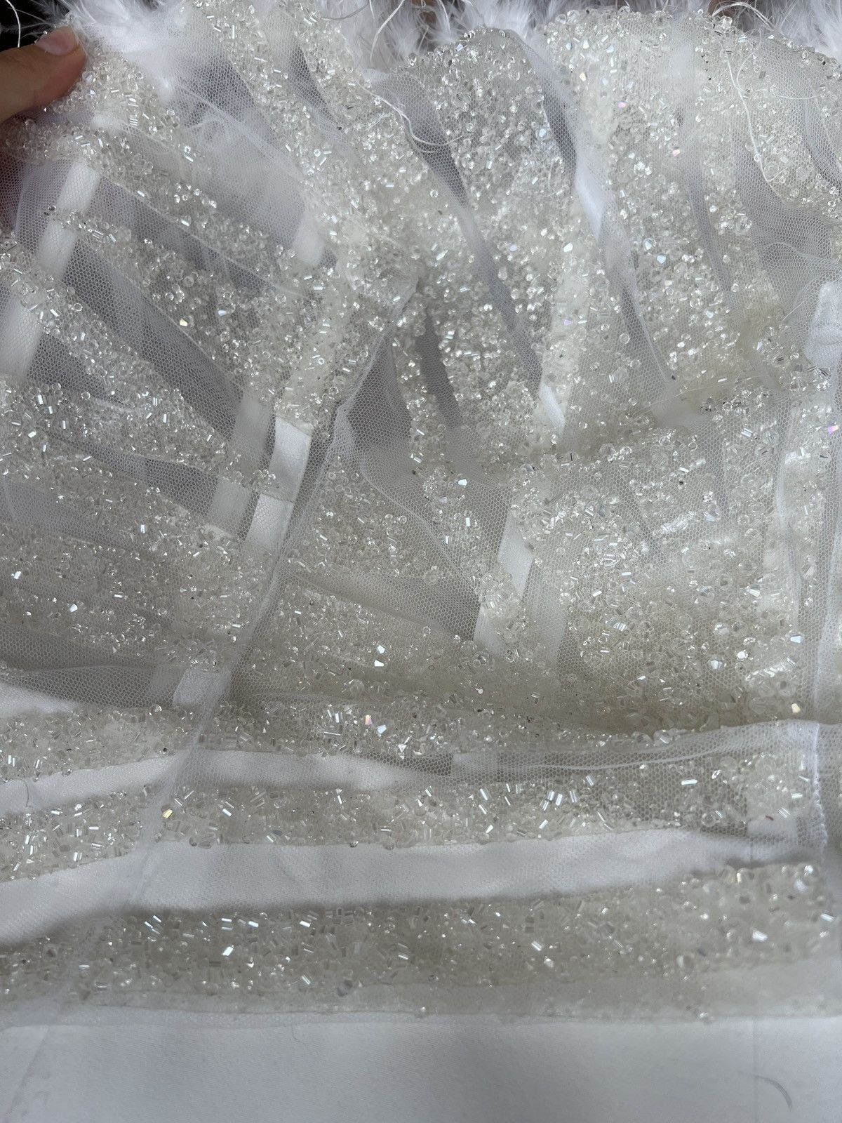 Other Detailed wedding gown Size S / US 4 / IT 40 - 4 Thumbnail