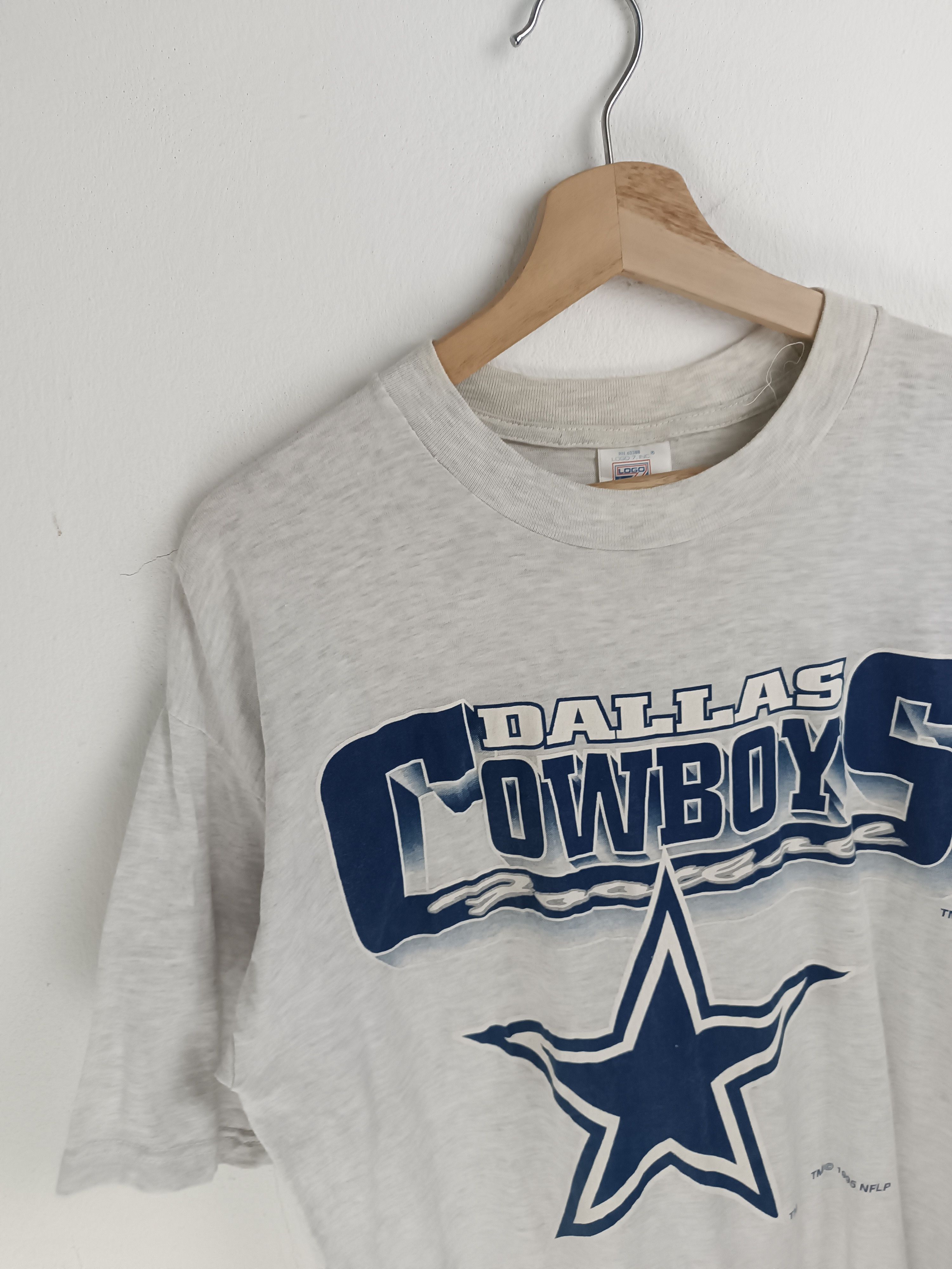NFL VINTAGE 90'S DALLAS COWBOYS FOOTBALL TEE mavericks wings Size US L / EU 52-54 / 3 - 5 Thumbnail