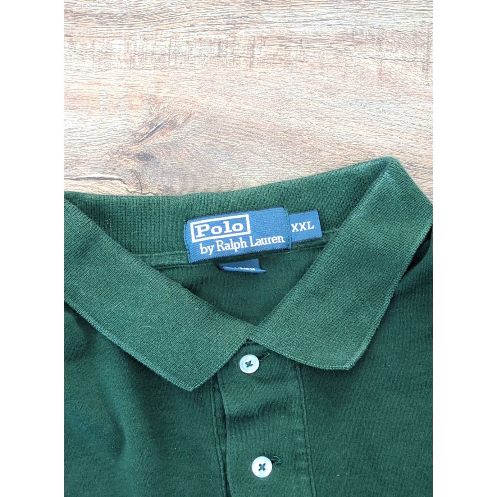 Polo Ralph Lauren Polo Ralph Lauren Polo Shirt 2XL Short Sleeve Mens Green/Orange pony Polo Shirt Polo Ralph Lauren Mens 2XL Short Sleeve Green Orange Pony Size US XXL / EU 58 / 5 - 3 Thumbnail