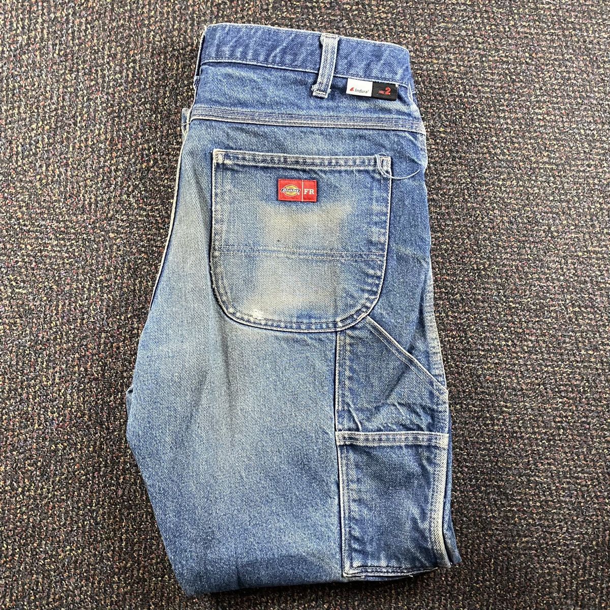 Dickies × Vintage Vintage Dickies Flame Resistant (FR) Work Jeans Size US 34 / EU 50 - 5 Thumbnail