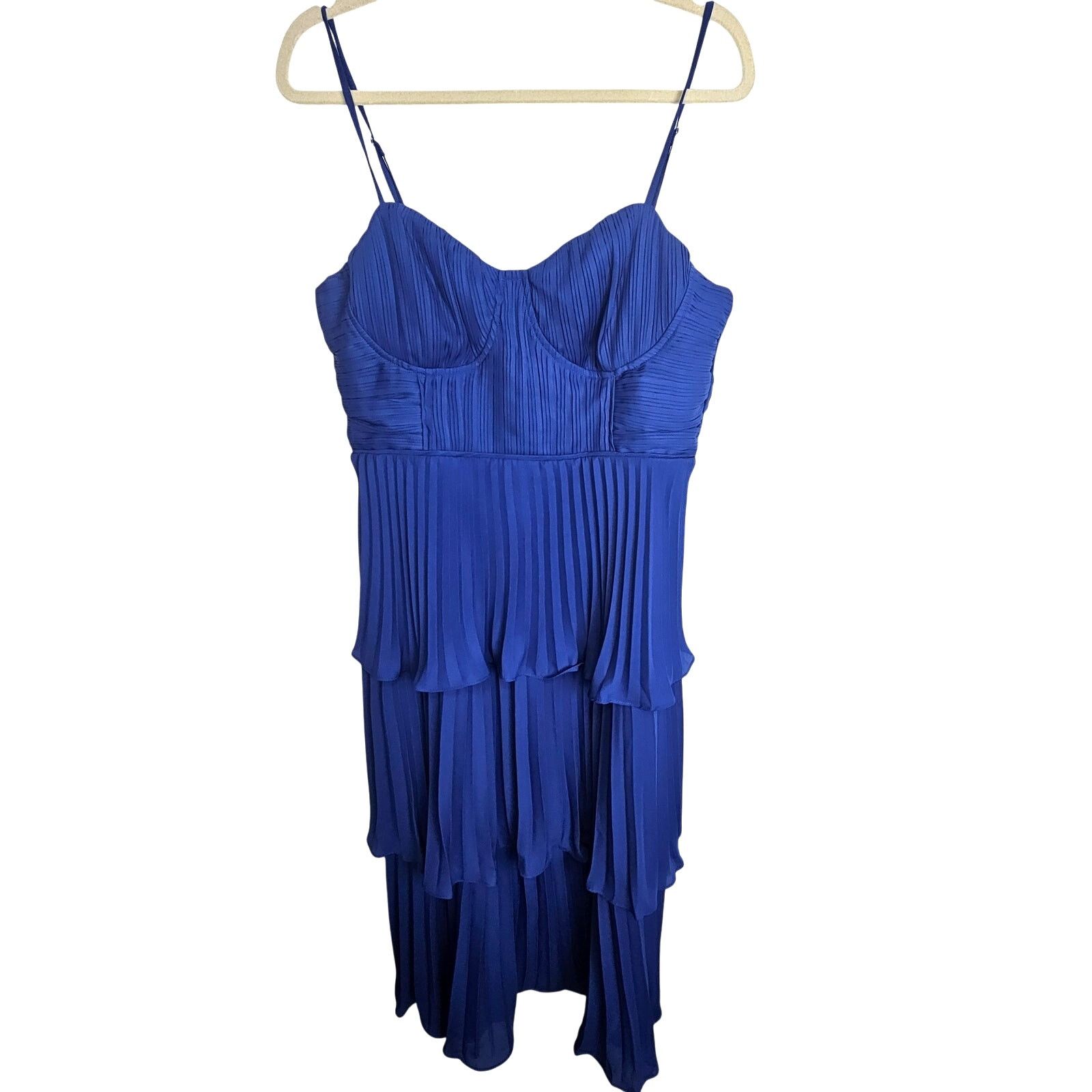 Lululemon Lulus Womens Cascading Crush Tiered Bustier Midi Dress XL Size XL / US 12-14 / IT 48-50 - 2 Thumbnail