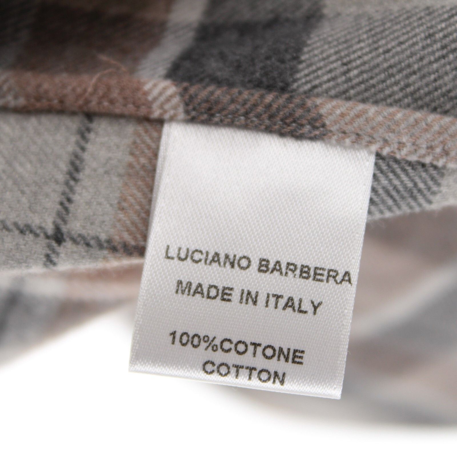 Luciano Barbera Luciano Barbera Overshirt Size S US In Gray Cotton Size US S / EU 44-46 / 1 - 9 Thumbnail