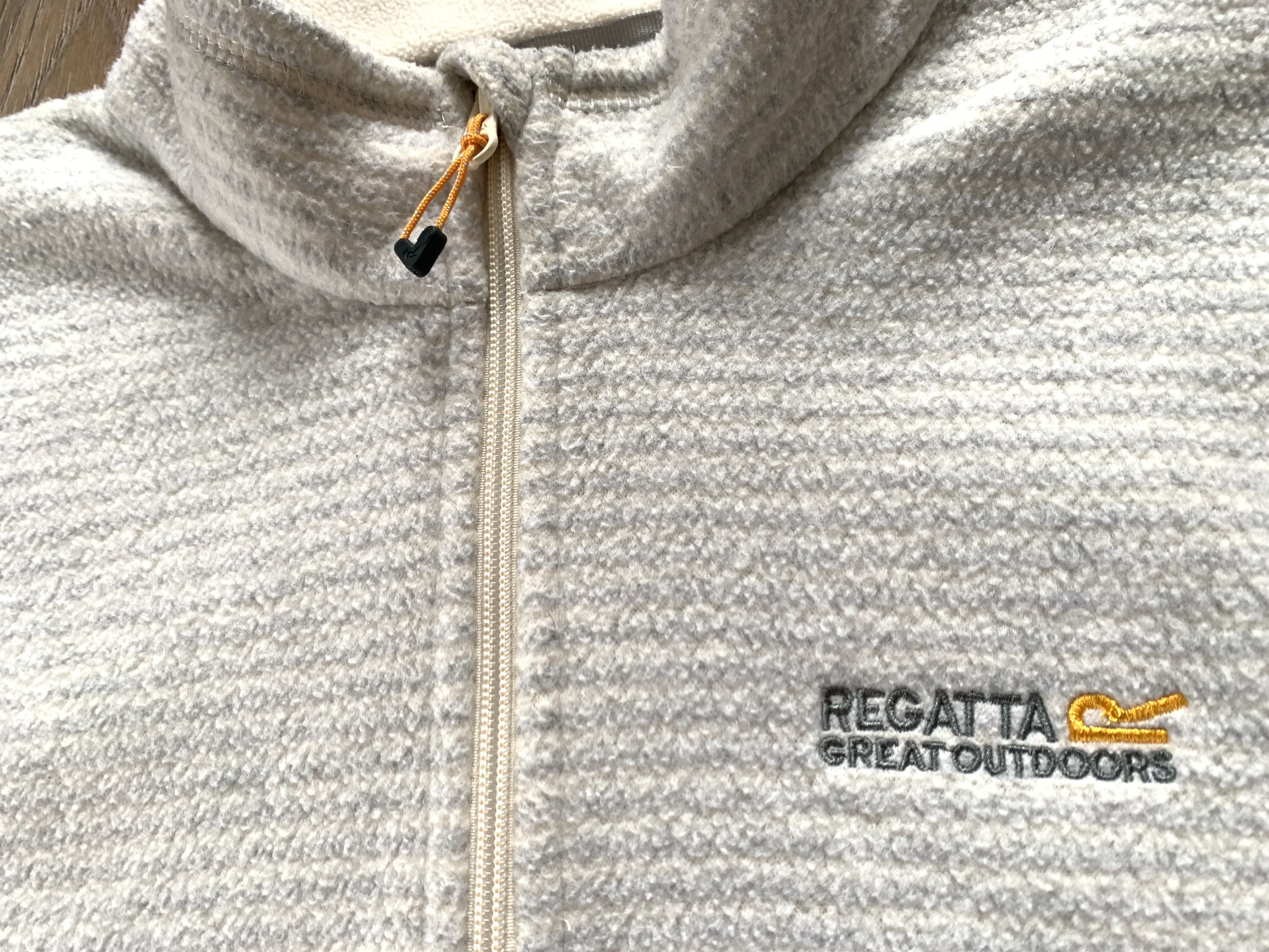 Other Regatta Outdoors Light Grey Half Zip Fleece Longsleeve Size M / US 6-8 / IT 42-44 - 5 Thumbnail