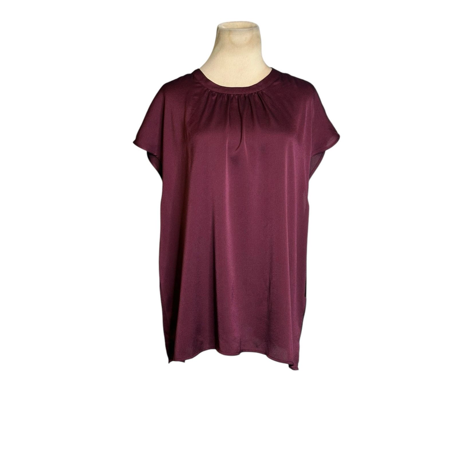 Vince Camuto Vince Camuto eggplant purple tunic blouse size XXL Size XXL / US 16-18 / IT 52-54 - 10 Thumbnail