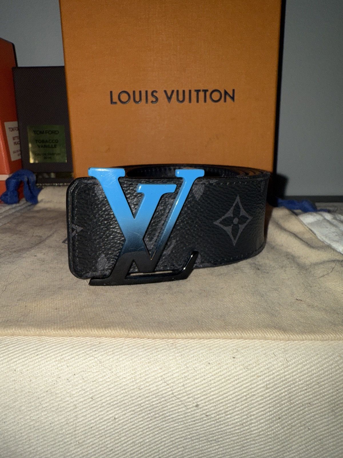 Virgil Abloh Louis vuitton sunset 40mm belt 90/36 Size 36 - 1 Thumbnail